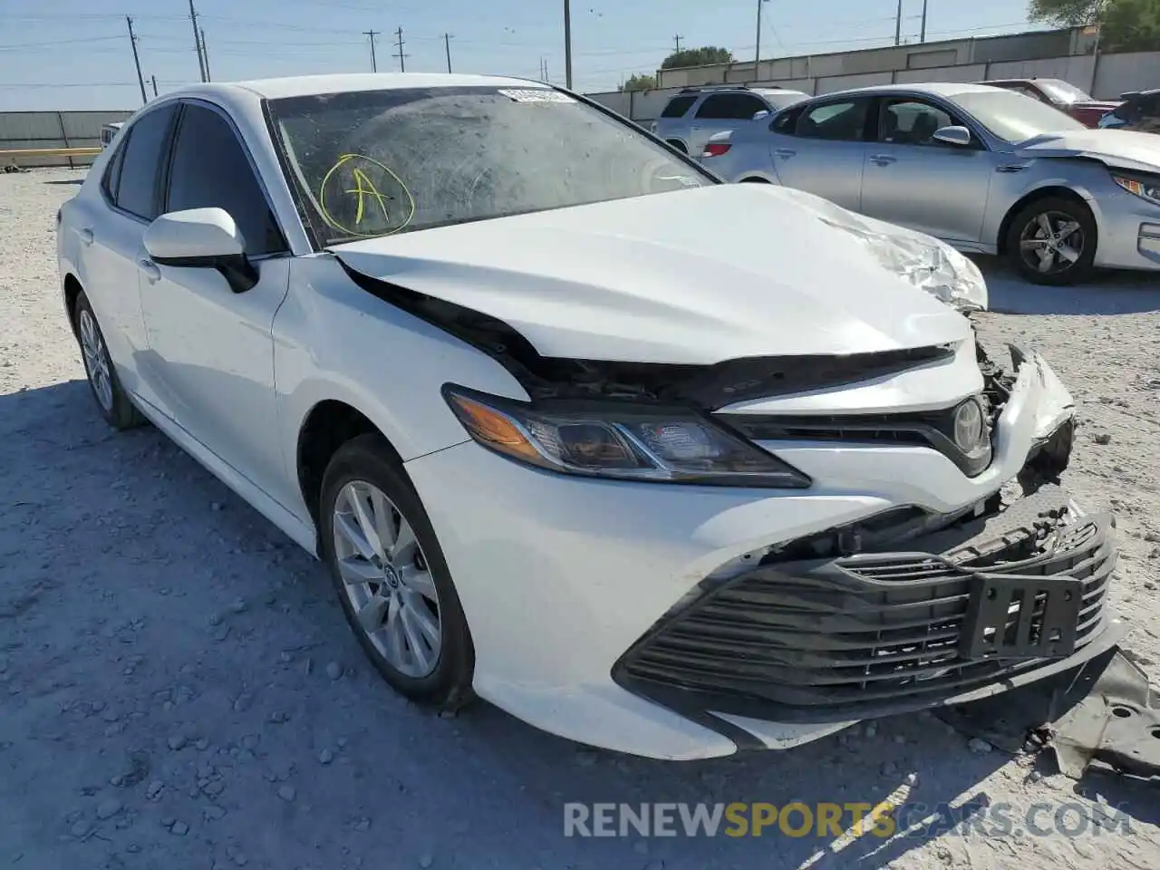 1 Photograph of a damaged car 4T1C11AK1LU932278 TOYOTA CAMRY 2020