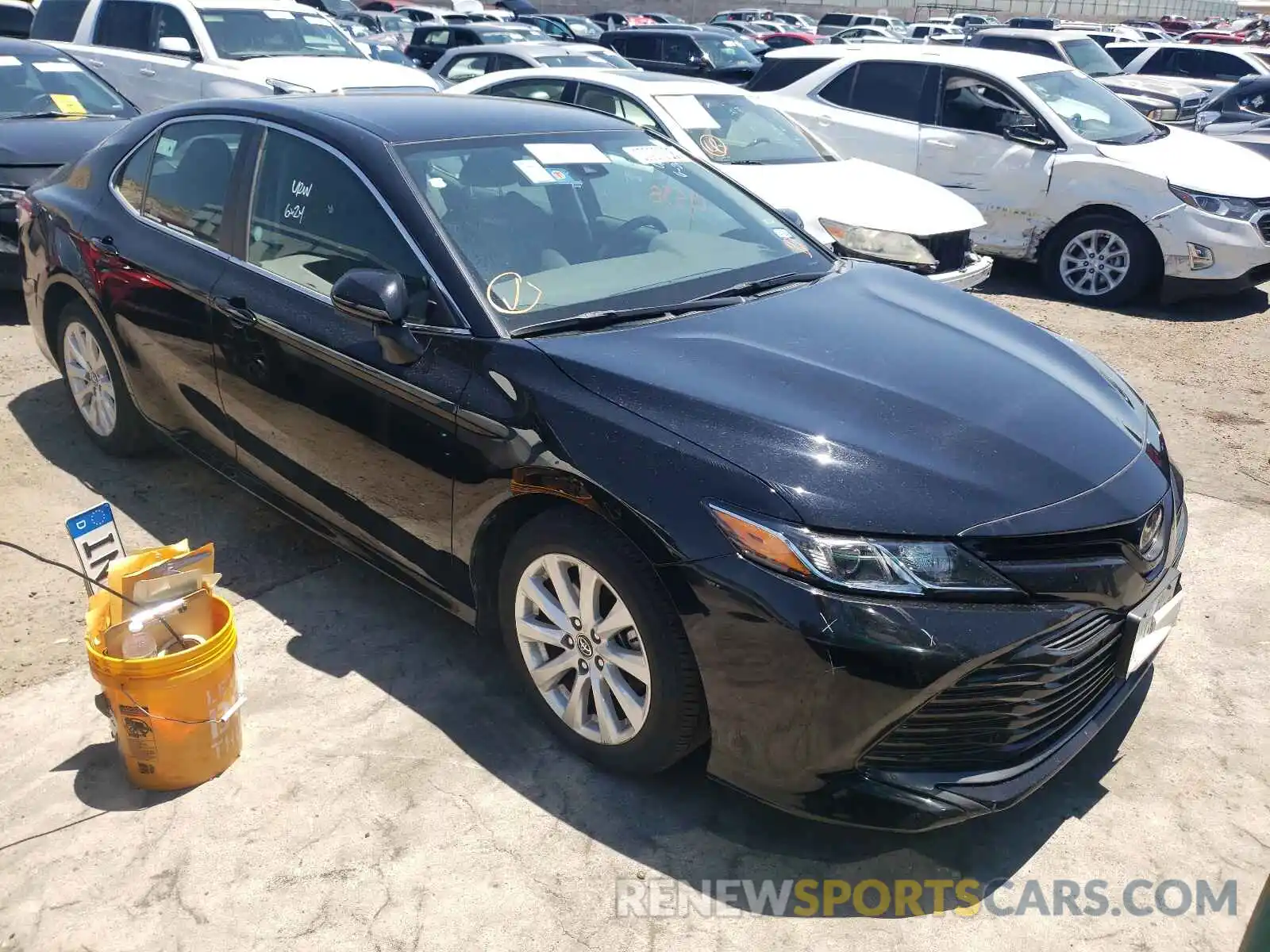 1 Photograph of a damaged car 4T1C11AK1LU939747 TOYOTA CAMRY 2020