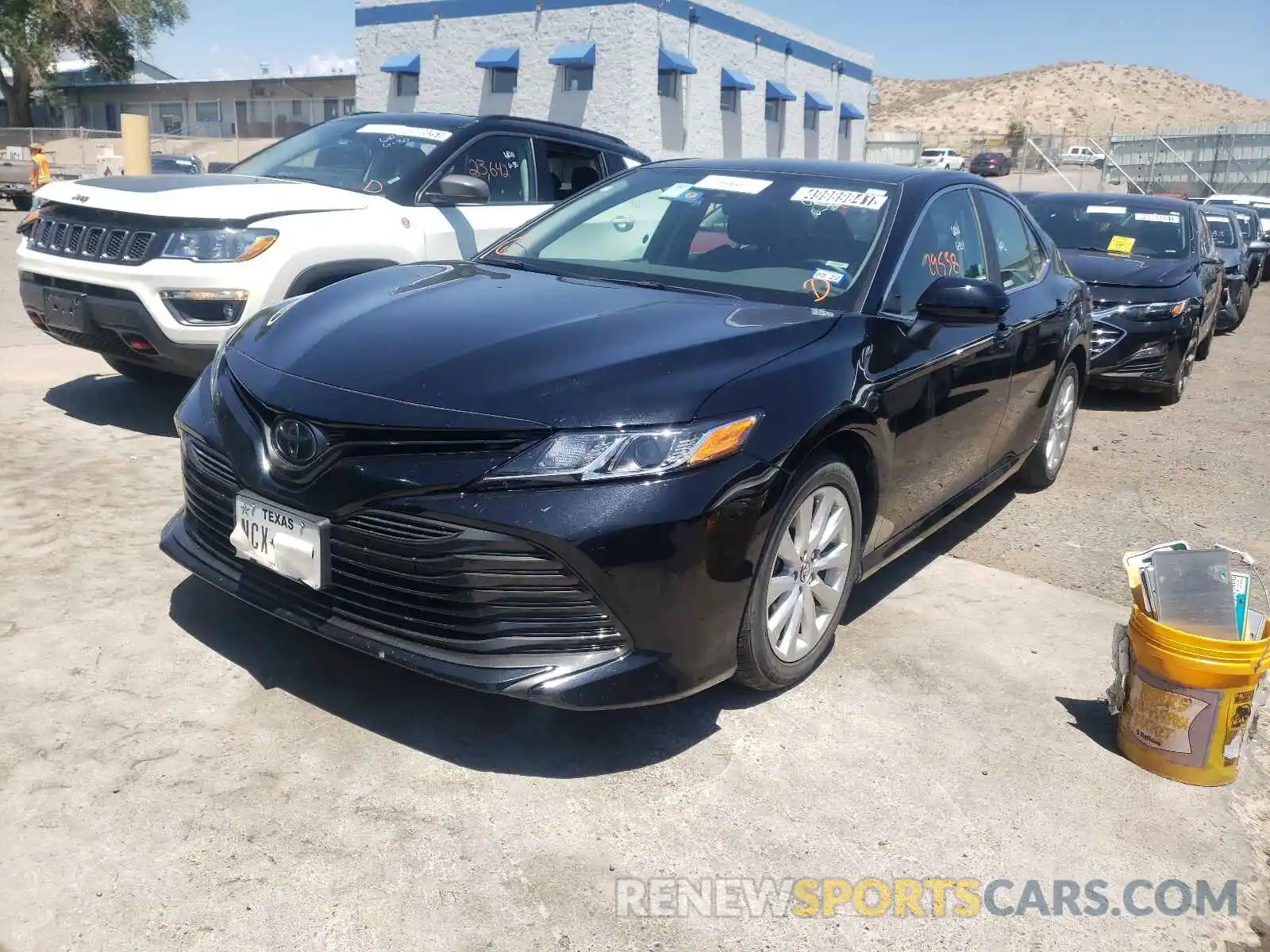 2 Photograph of a damaged car 4T1C11AK1LU939747 TOYOTA CAMRY 2020