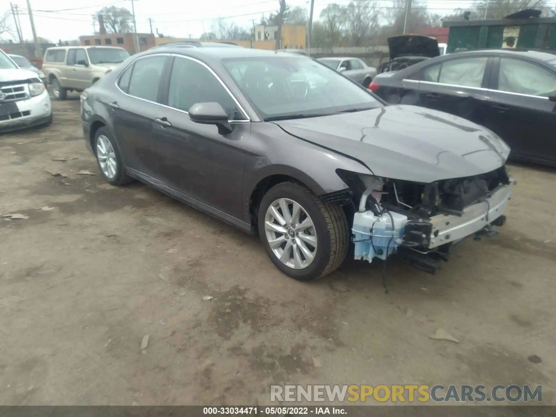 1 Photograph of a damaged car 4T1C11AK1LU942602 TOYOTA CAMRY 2020