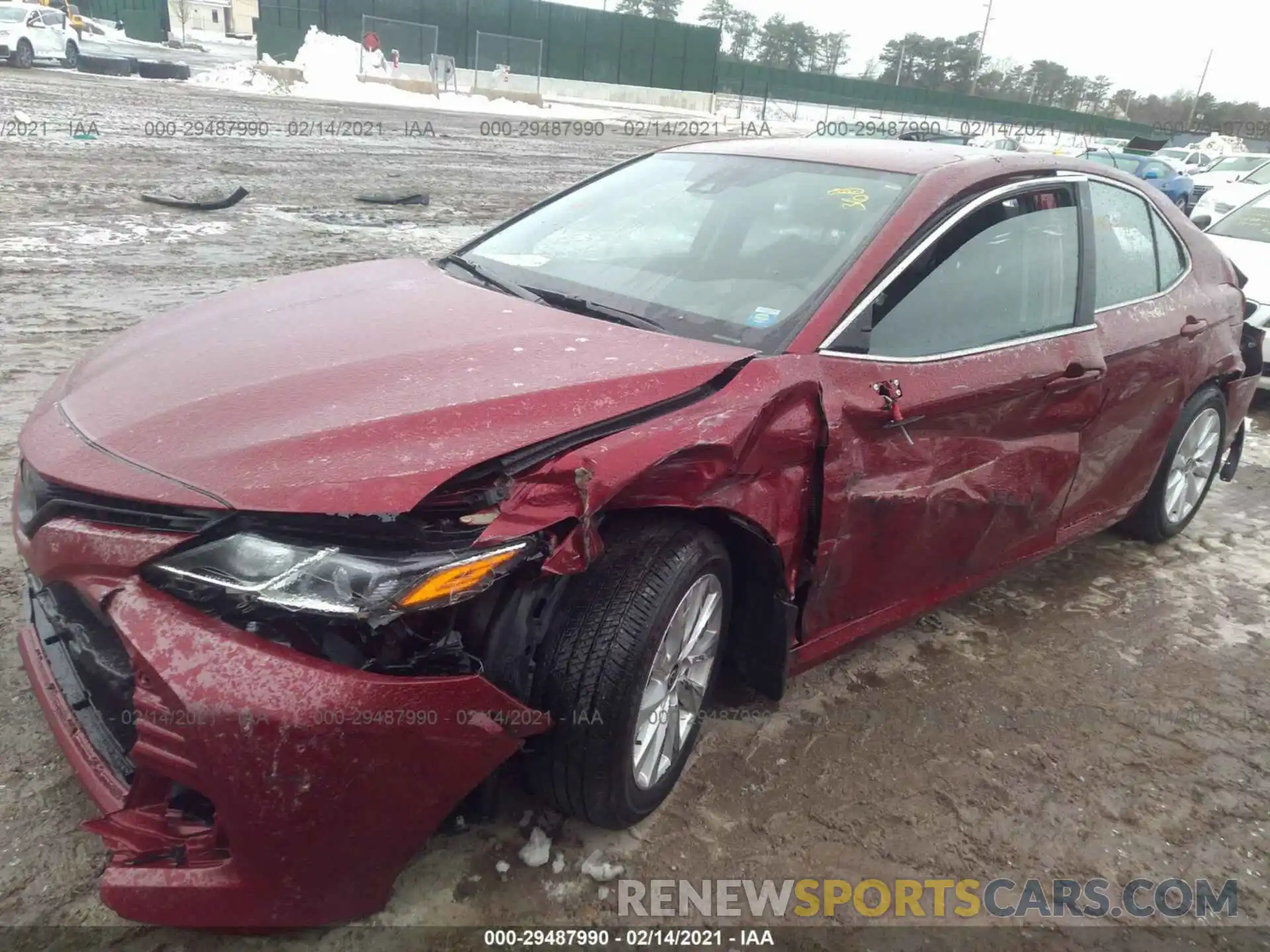 6 Photograph of a damaged car 4T1C11AK1LU956323 TOYOTA CAMRY 2020