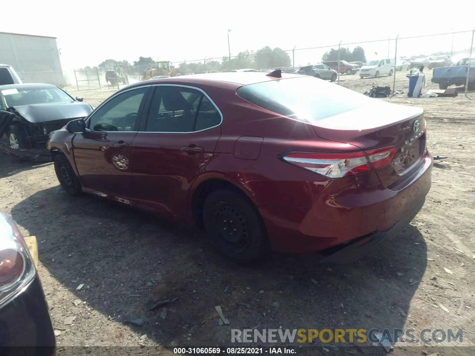 3 Photograph of a damaged car 4T1C11AK1LU968441 TOYOTA CAMRY 2020