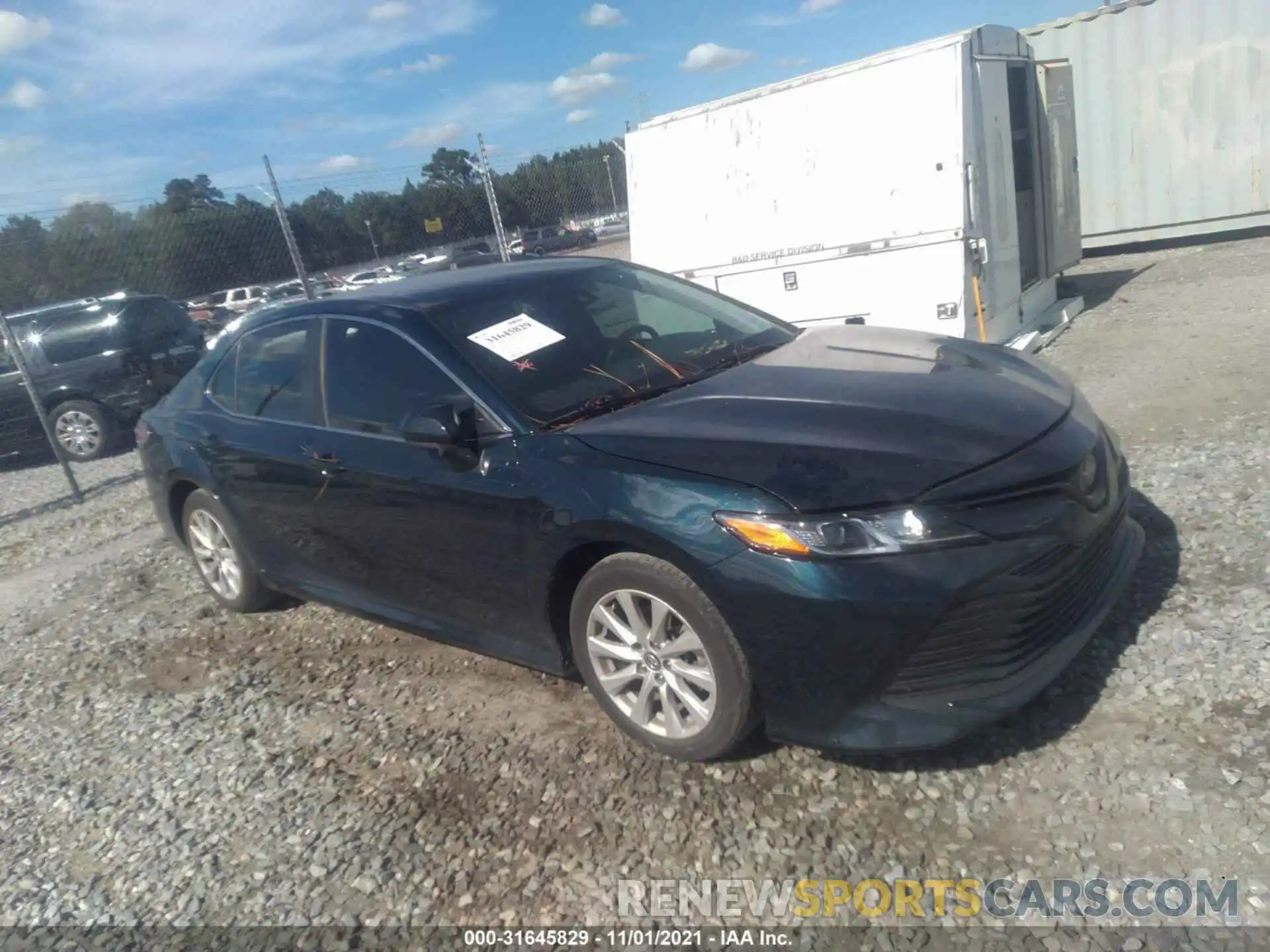 1 Photograph of a damaged car 4T1C11AK1LU969170 TOYOTA CAMRY 2020