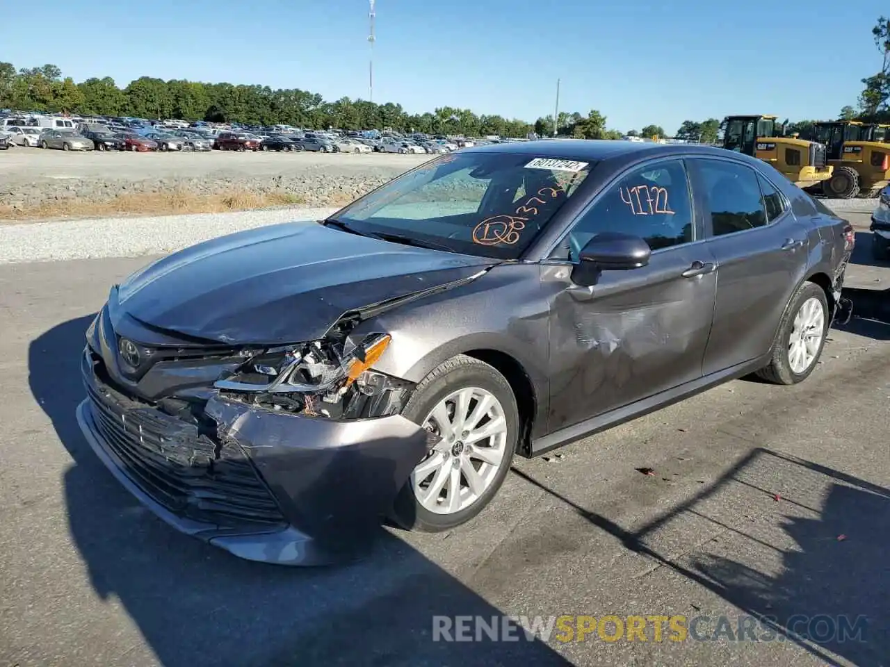 2 Photograph of a damaged car 4T1C11AK1LU977611 TOYOTA CAMRY 2020