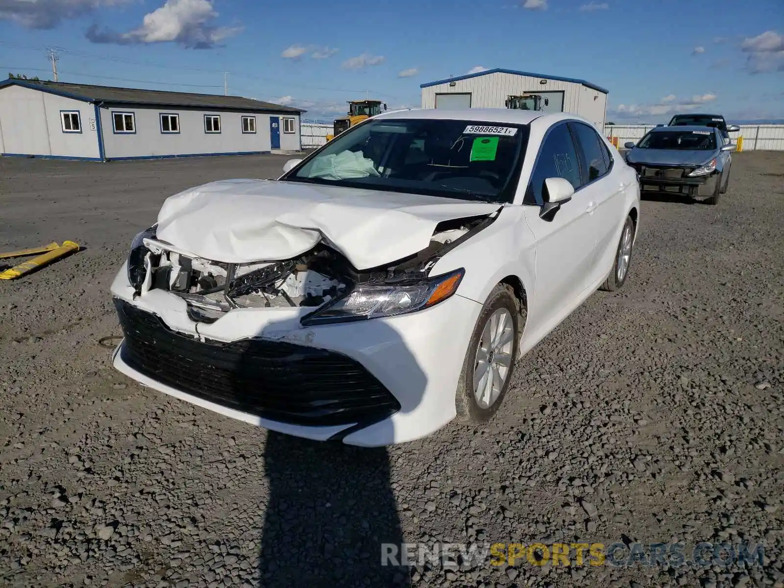 2 Photograph of a damaged car 4T1C11AK1LU979990 TOYOTA CAMRY 2020