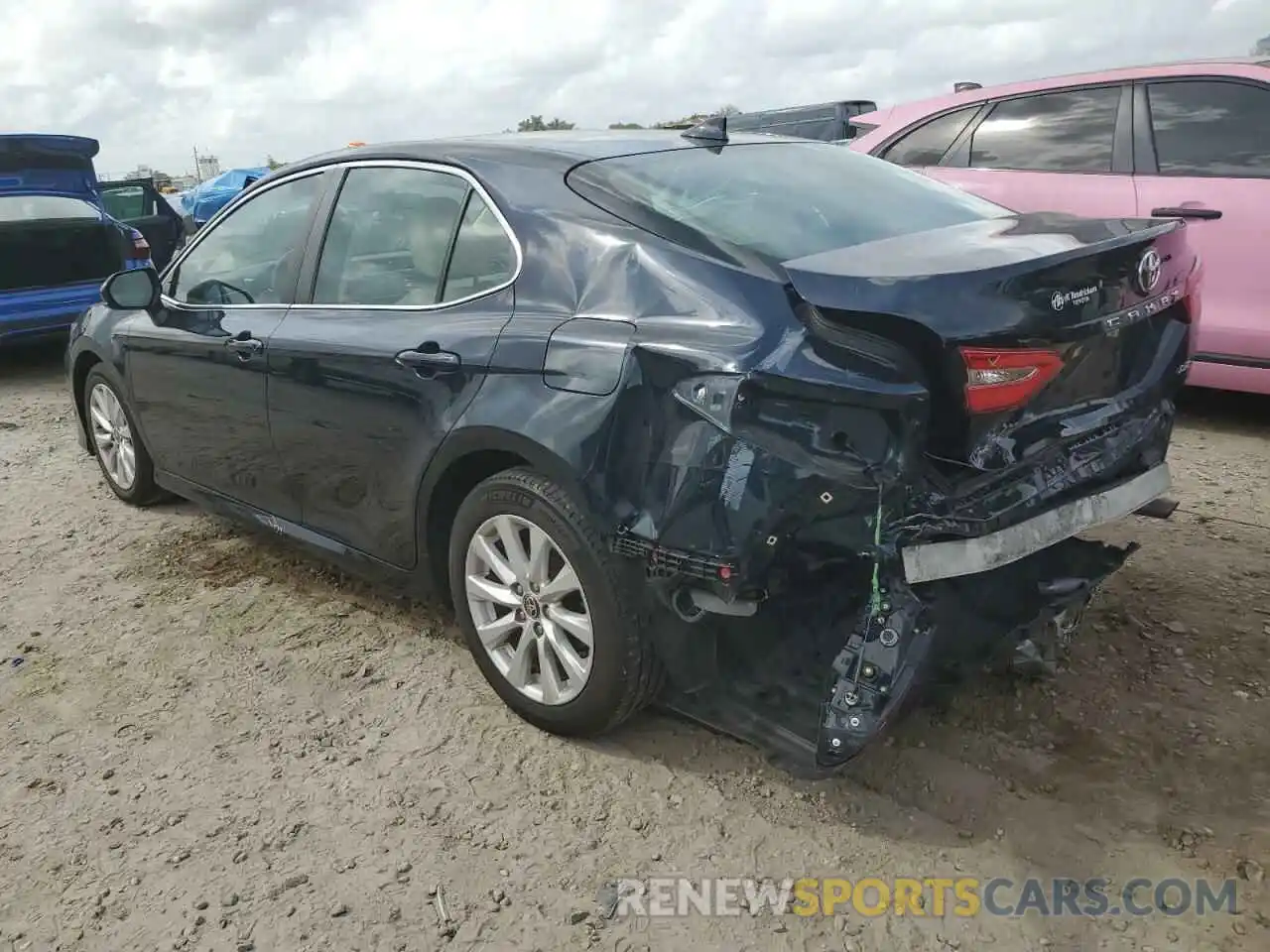 2 Photograph of a damaged car 4T1C11AK1LU983232 TOYOTA CAMRY 2020