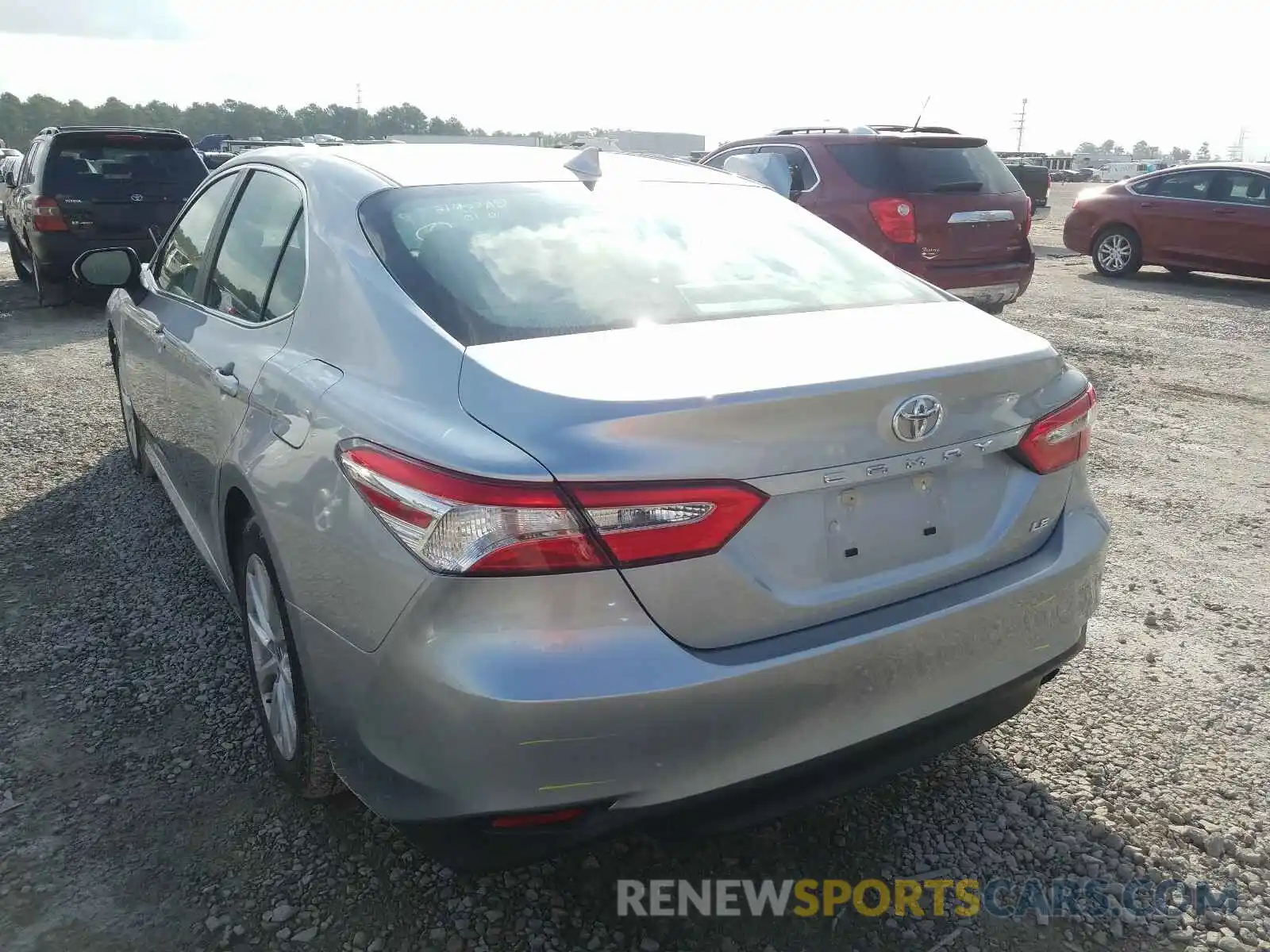 3 Photograph of a damaged car 4T1C11AK1LU984848 TOYOTA CAMRY 2020