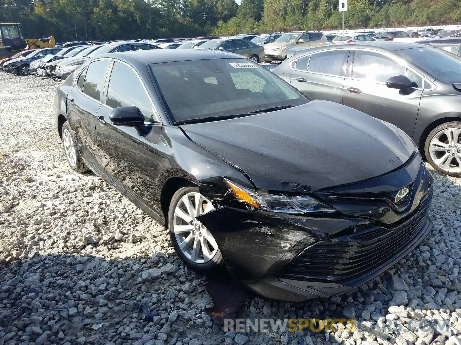 1 Photograph of a damaged car 4T1C11AK1LU989158 TOYOTA CAMRY 2020