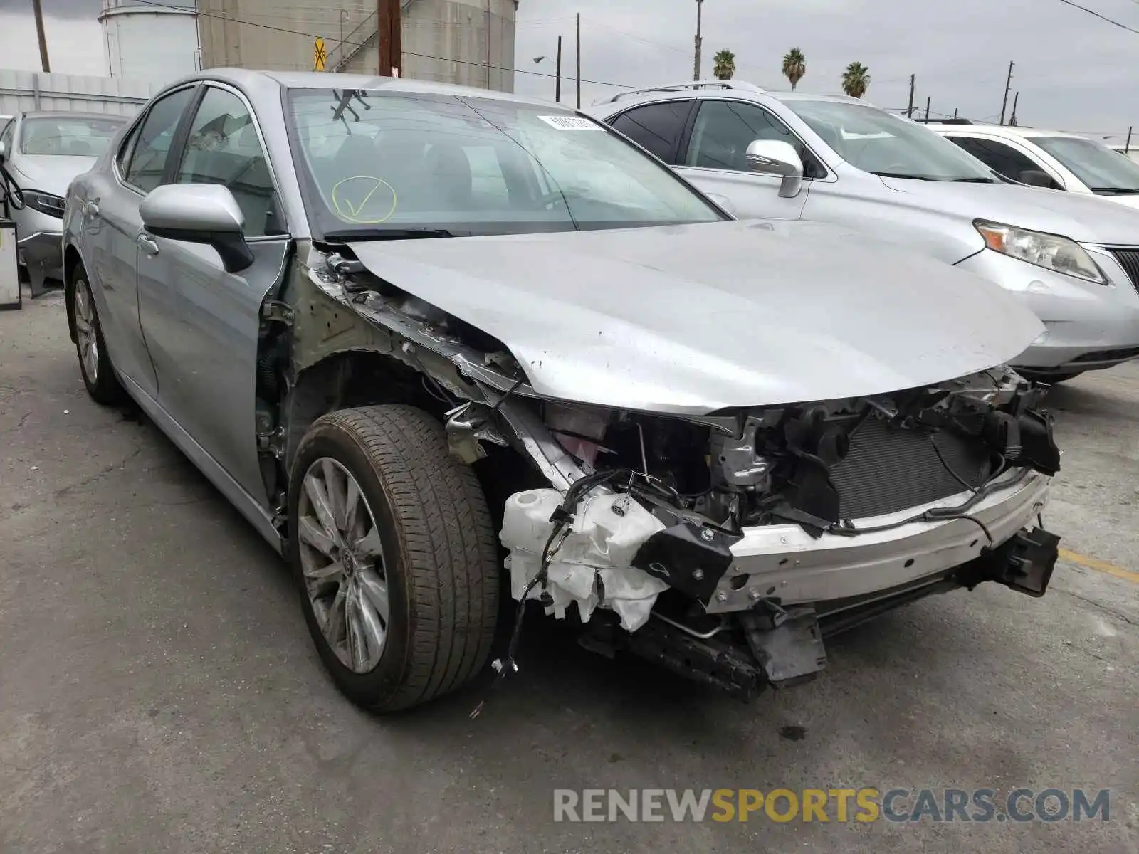 1 Photograph of a damaged car 4T1C11AK1LU989208 TOYOTA CAMRY 2020