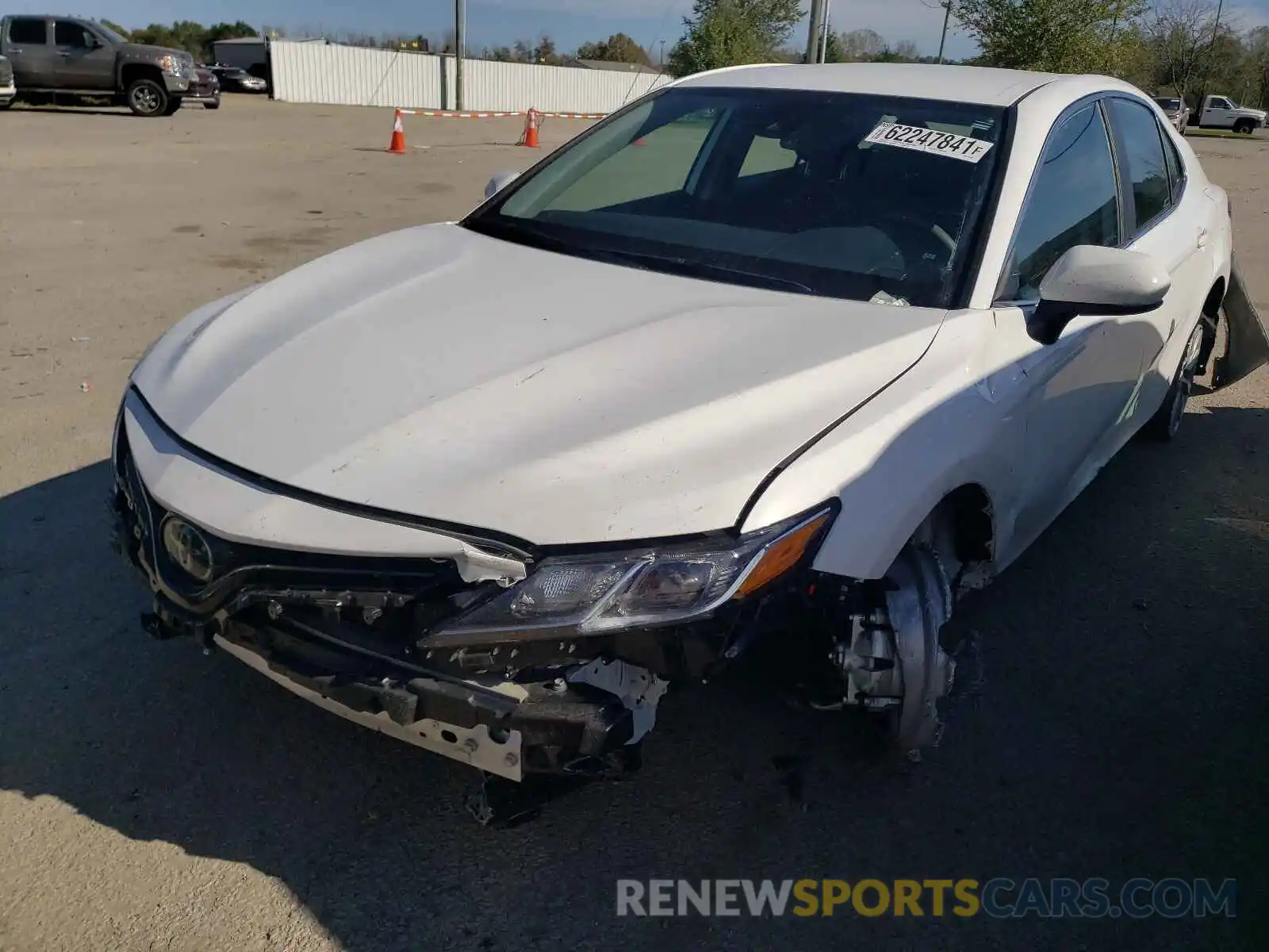 2 Photograph of a damaged car 4T1C11AK1LU991864 TOYOTA CAMRY 2020