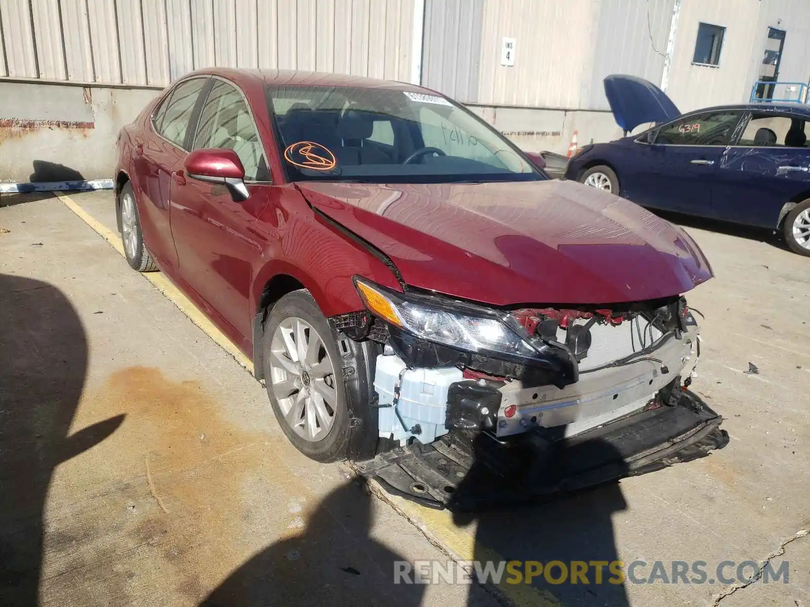 1 Photograph of a damaged car 4T1C11AK1LU994540 TOYOTA CAMRY 2020