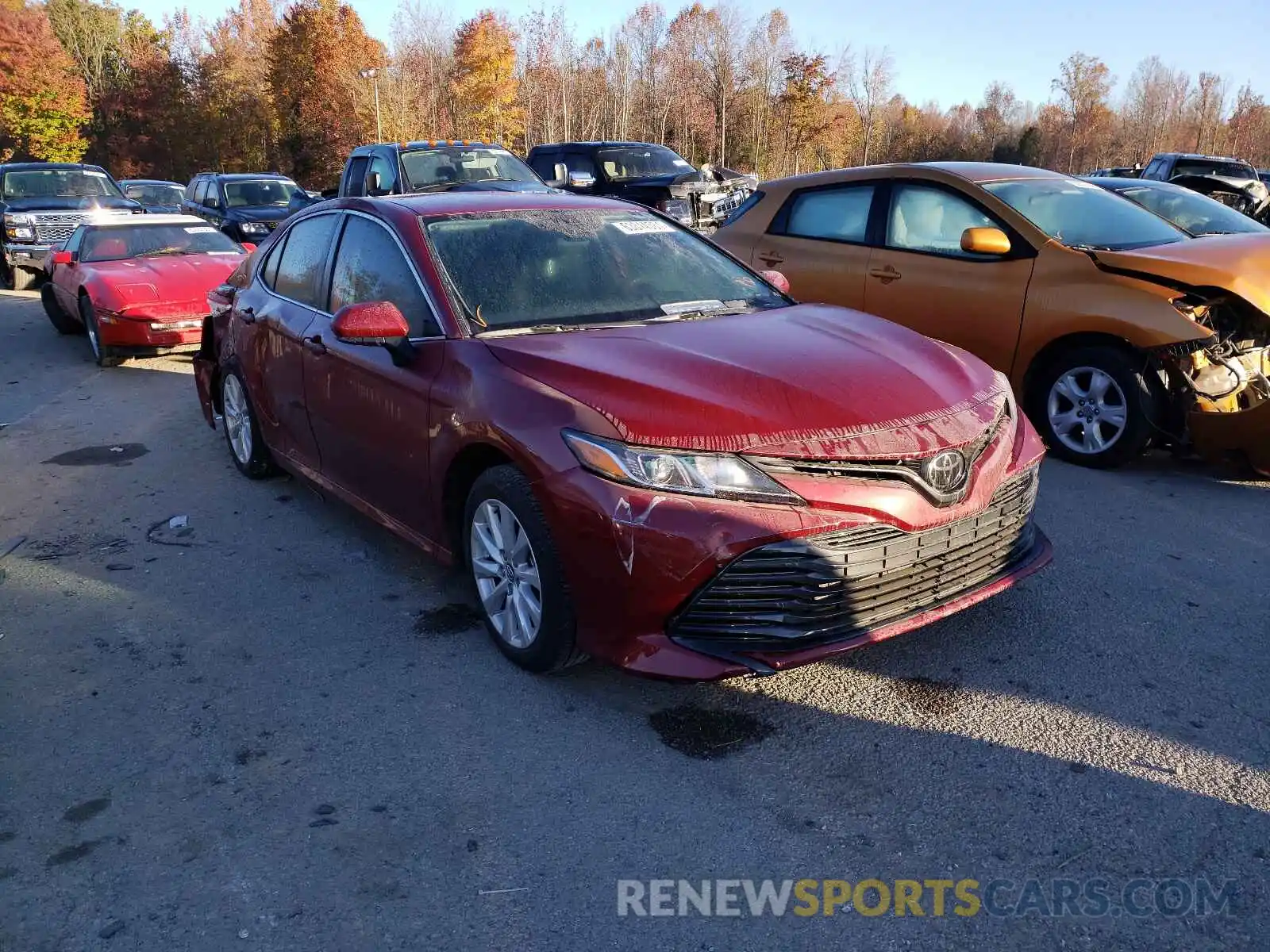 1 Photograph of a damaged car 4T1C11AK2LU308750 TOYOTA CAMRY 2020