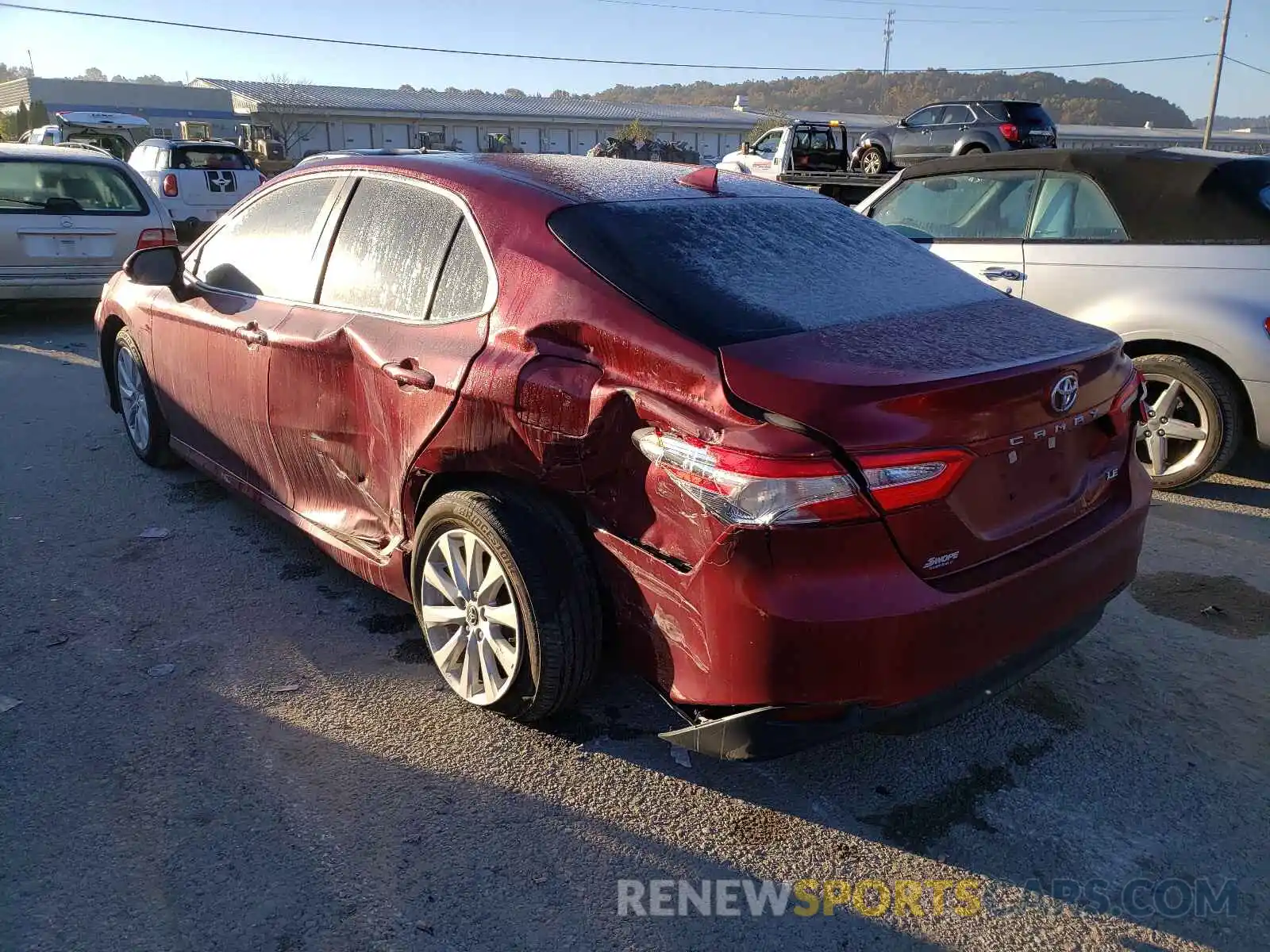 3 Photograph of a damaged car 4T1C11AK2LU308750 TOYOTA CAMRY 2020