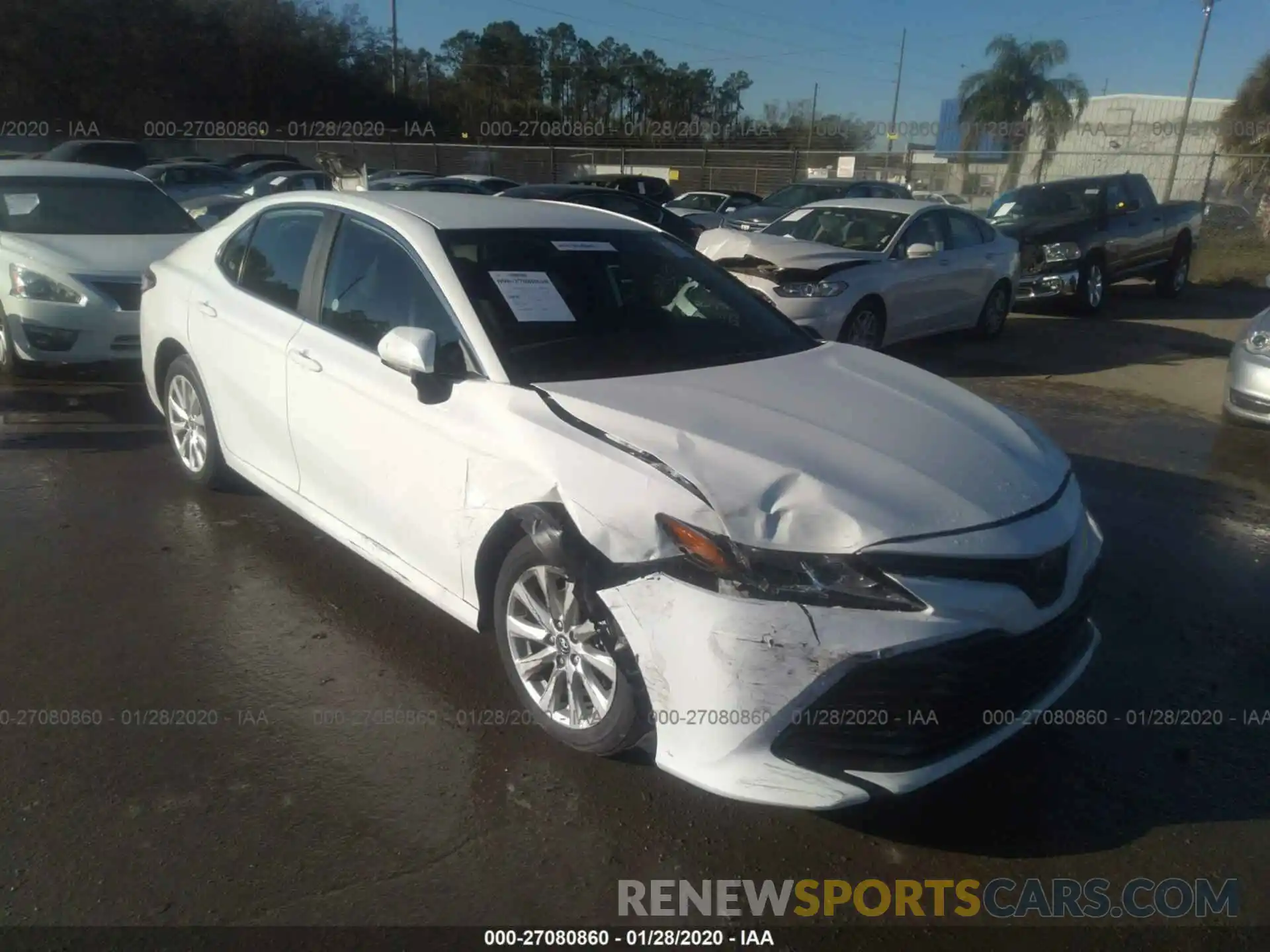 6 Photograph of a damaged car 4T1C11AK2LU313141 TOYOTA CAMRY 2020