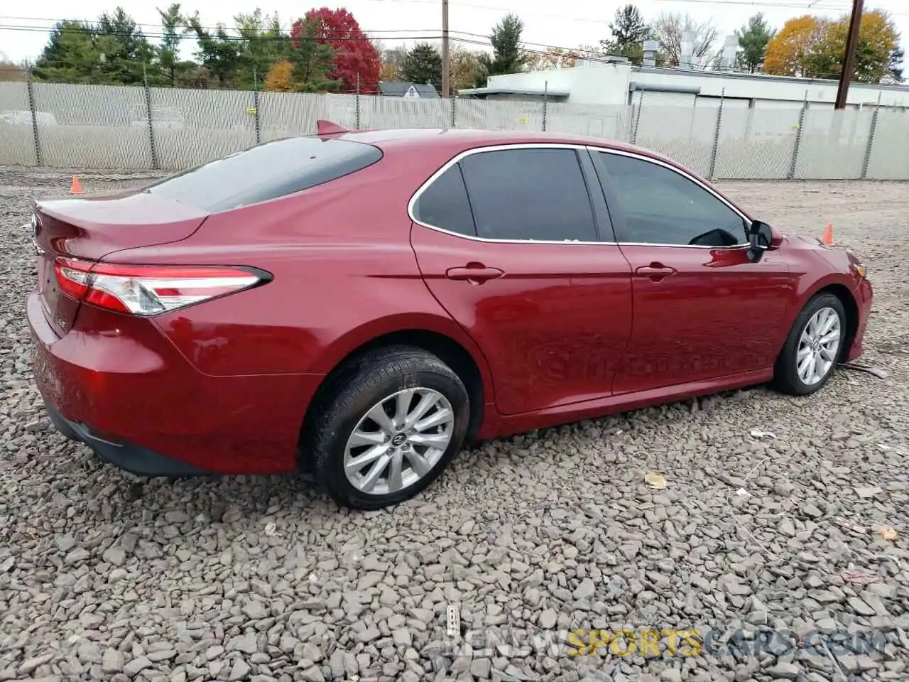 3 Photograph of a damaged car 4T1C11AK2LU338718 TOYOTA CAMRY 2020