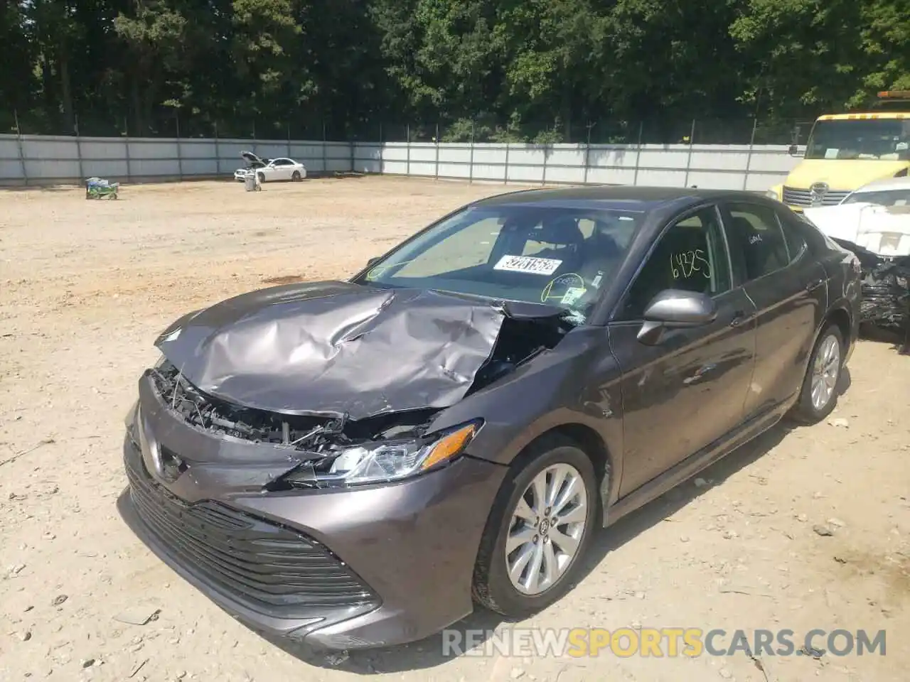 2 Photograph of a damaged car 4T1C11AK2LU342607 TOYOTA CAMRY 2020