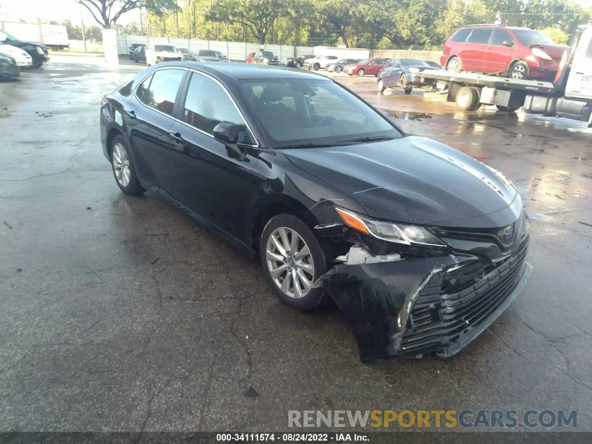 1 Photograph of a damaged car 4T1C11AK2LU344146 TOYOTA CAMRY 2020