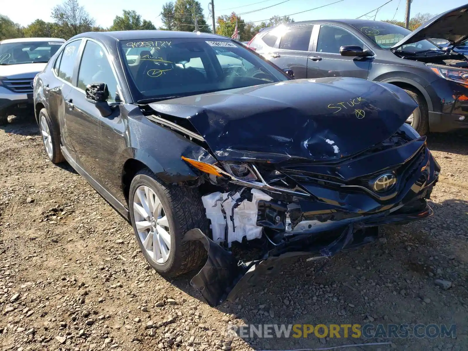 1 Photograph of a damaged car 4T1C11AK2LU346883 TOYOTA CAMRY 2020