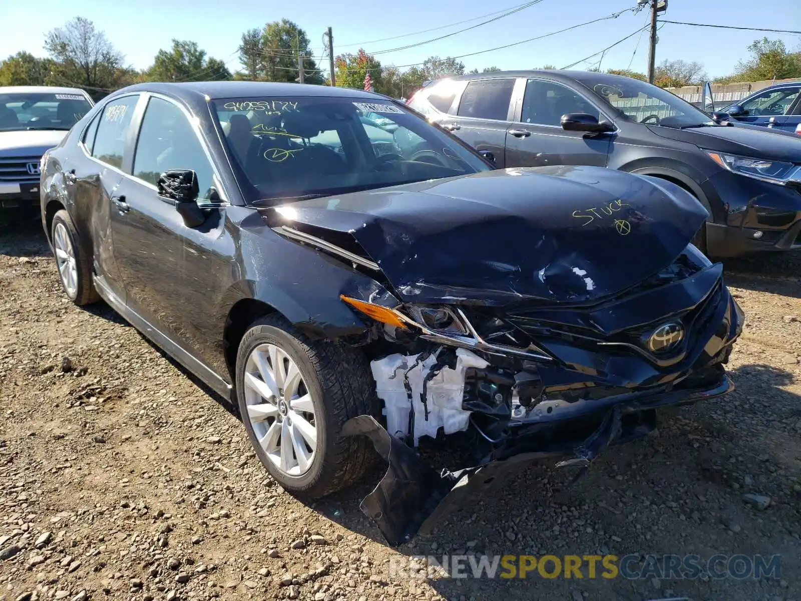 9 Photograph of a damaged car 4T1C11AK2LU346883 TOYOTA CAMRY 2020