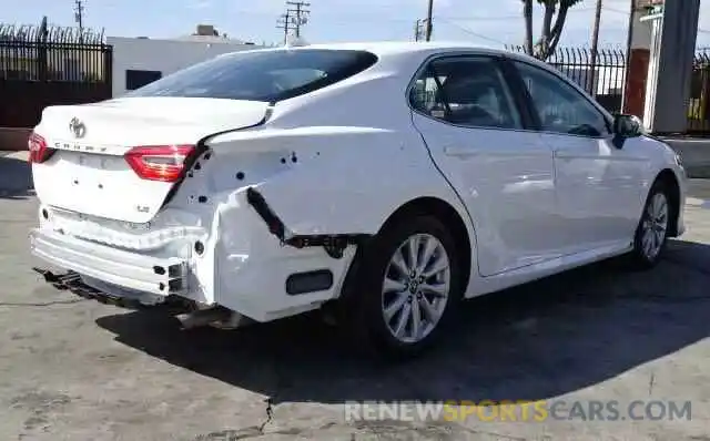 4 Photograph of a damaged car 4T1C11AK2LU347418 TOYOTA CAMRY 2020