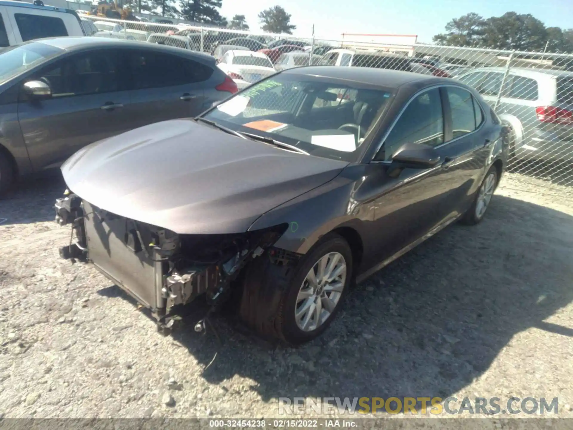 2 Photograph of a damaged car 4T1C11AK2LU357821 TOYOTA CAMRY 2020