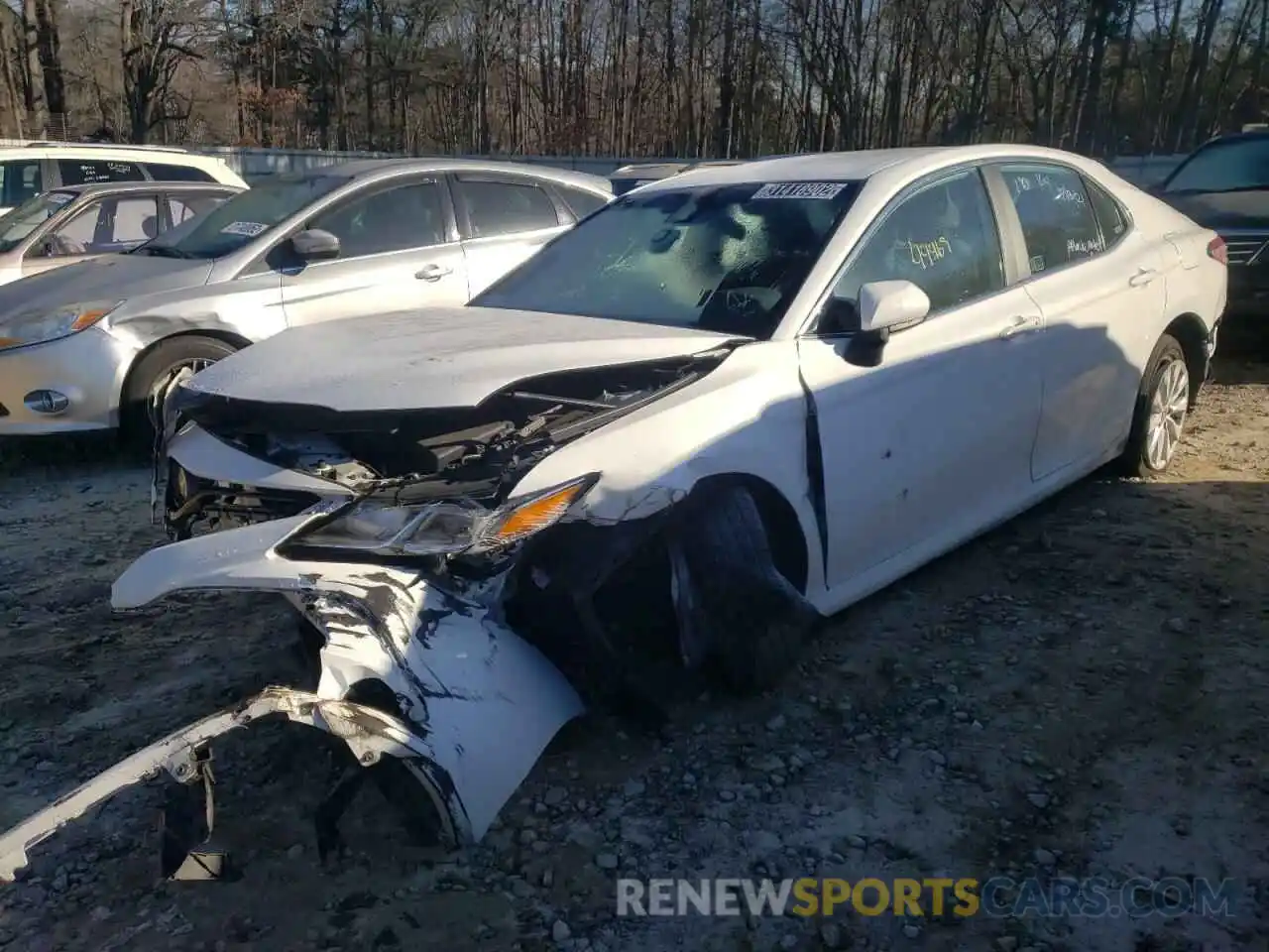 2 Photograph of a damaged car 4T1C11AK2LU359942 TOYOTA CAMRY 2020