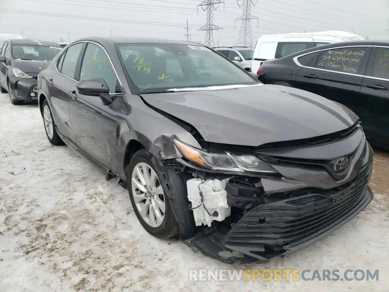 1 Photograph of a damaged car 4T1C11AK2LU361576 TOYOTA CAMRY 2020