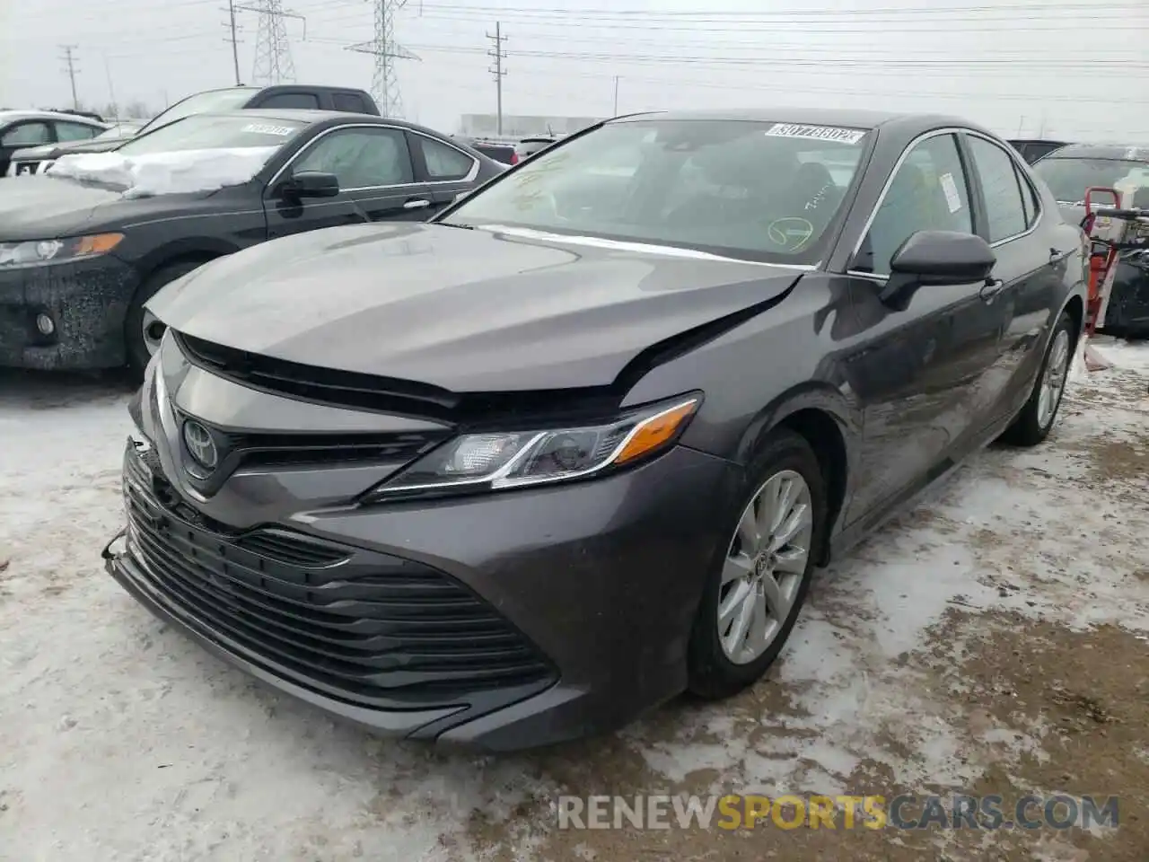 2 Photograph of a damaged car 4T1C11AK2LU361576 TOYOTA CAMRY 2020