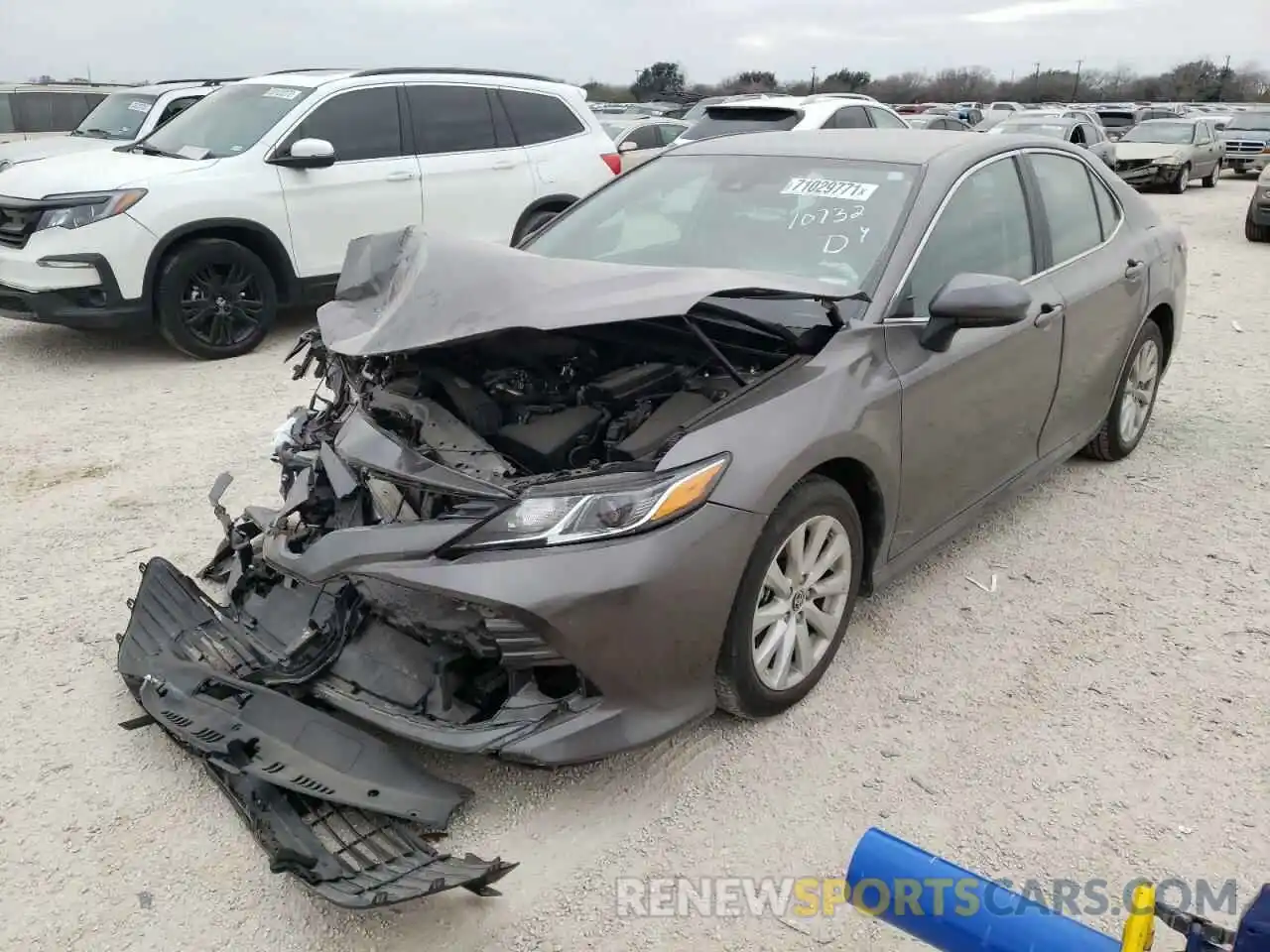 2 Photograph of a damaged car 4T1C11AK2LU397509 TOYOTA CAMRY 2020