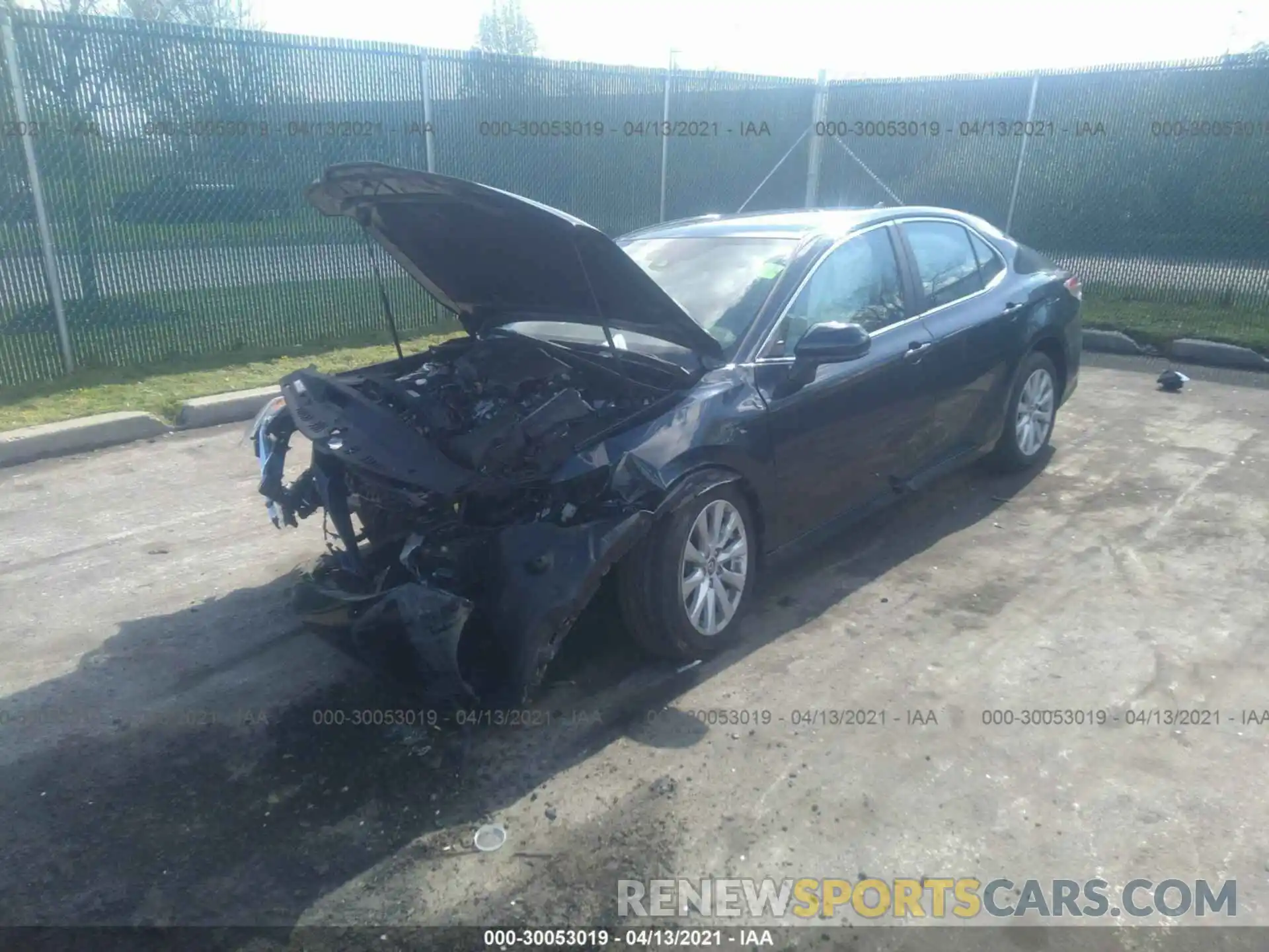 2 Photograph of a damaged car 4T1C11AK2LU858529 TOYOTA CAMRY 2020