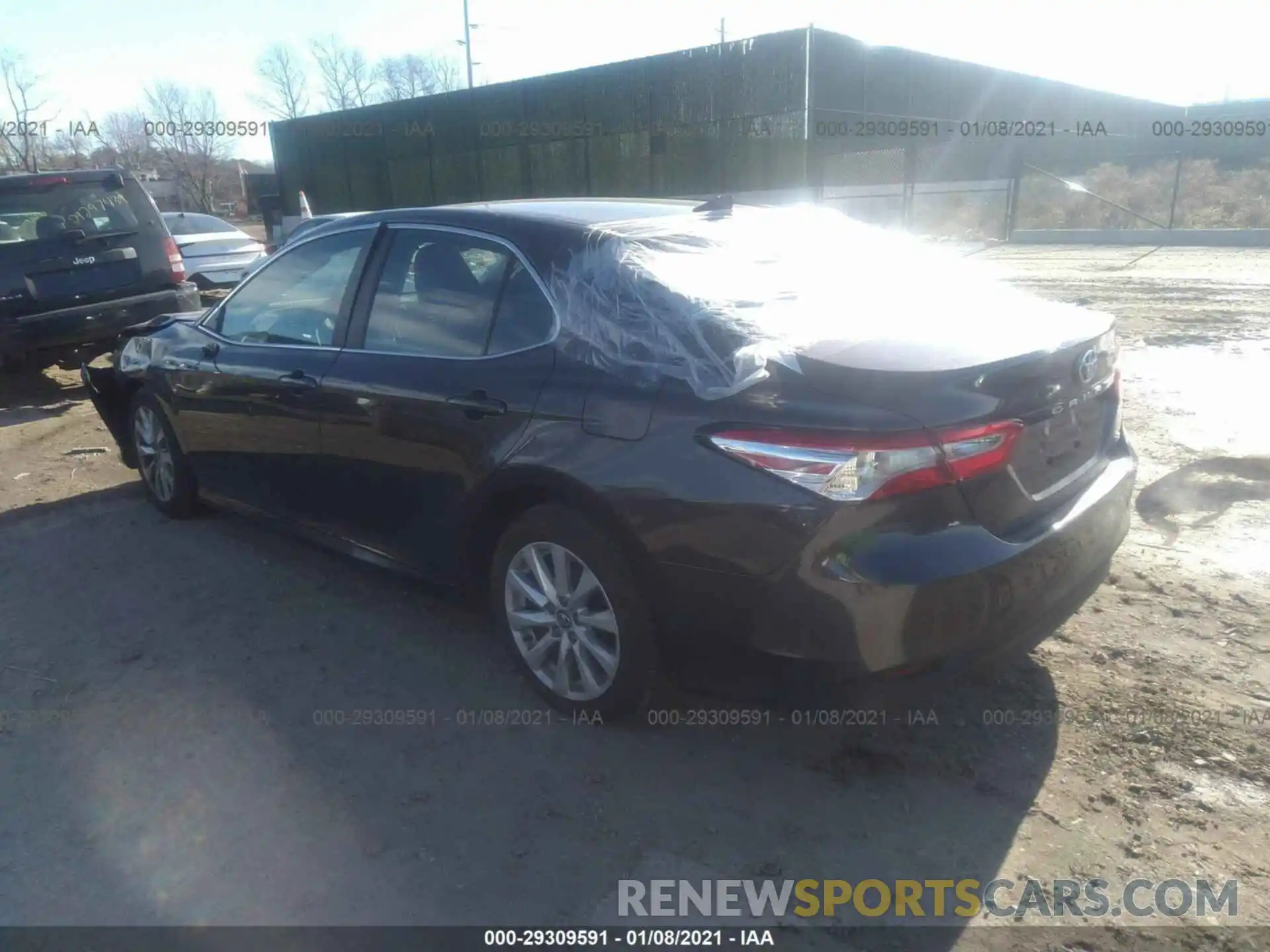 3 Photograph of a damaged car 4T1C11AK2LU859082 TOYOTA CAMRY 2020