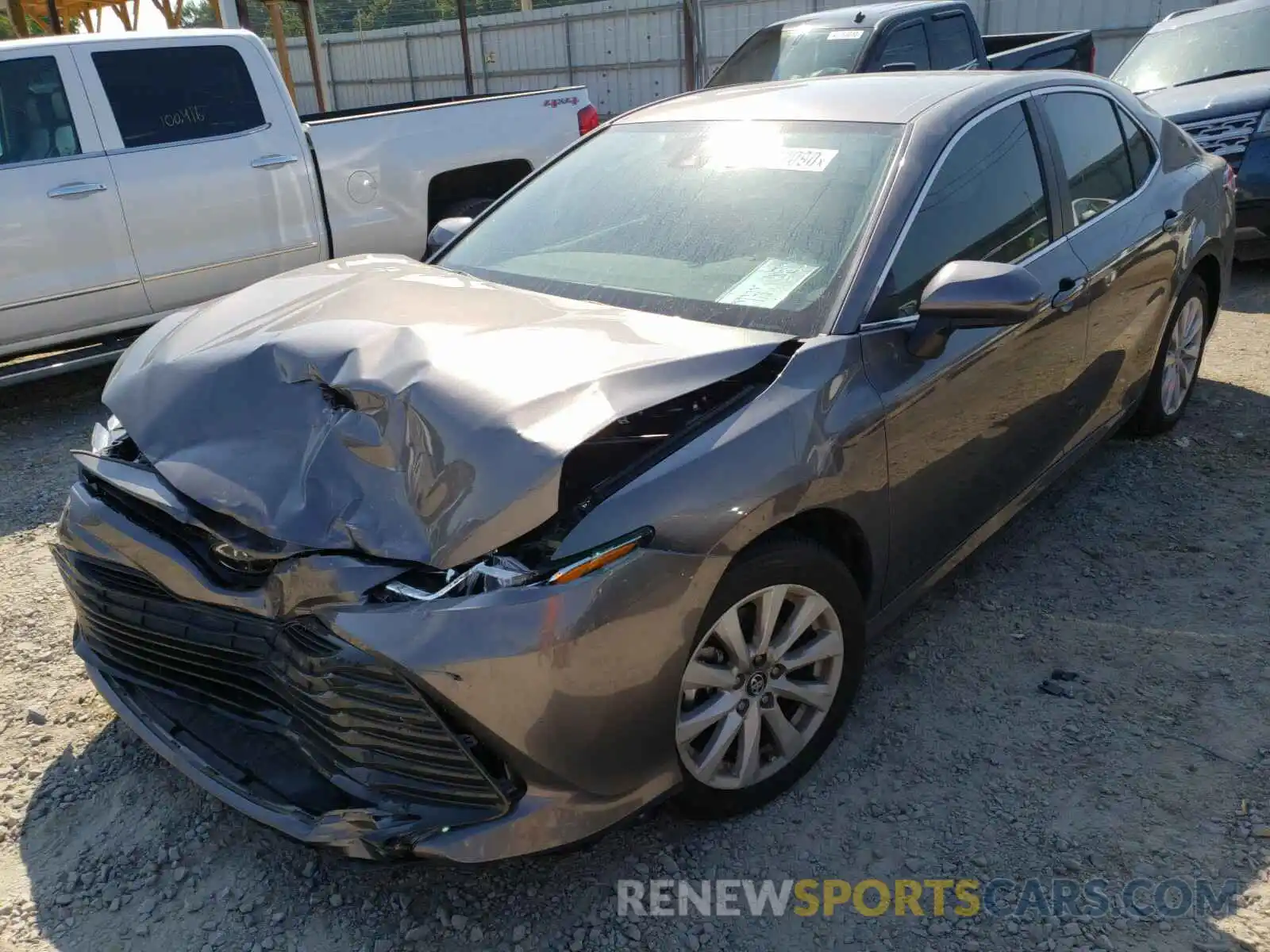 2 Photograph of a damaged car 4T1C11AK2LU862614 TOYOTA CAMRY 2020