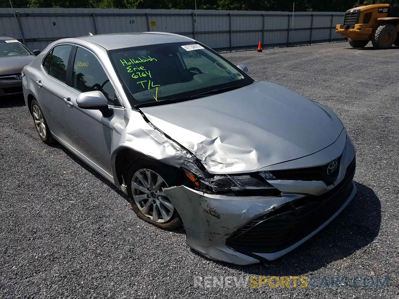 1 Photograph of a damaged car 4T1C11AK2LU873466 TOYOTA CAMRY 2020