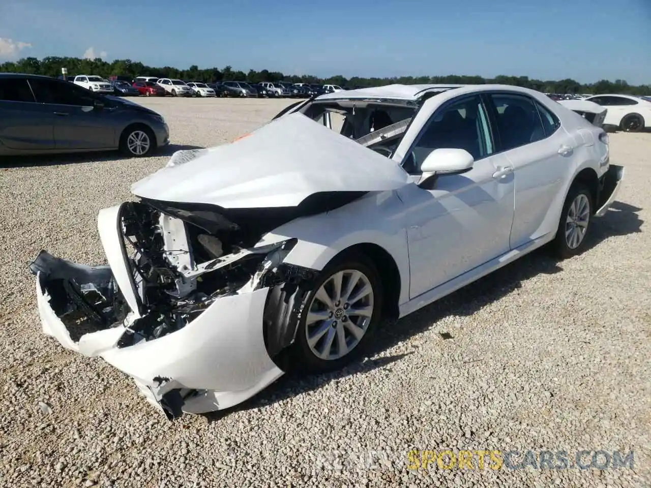 2 Photograph of a damaged car 4T1C11AK2LU874228 TOYOTA CAMRY 2020