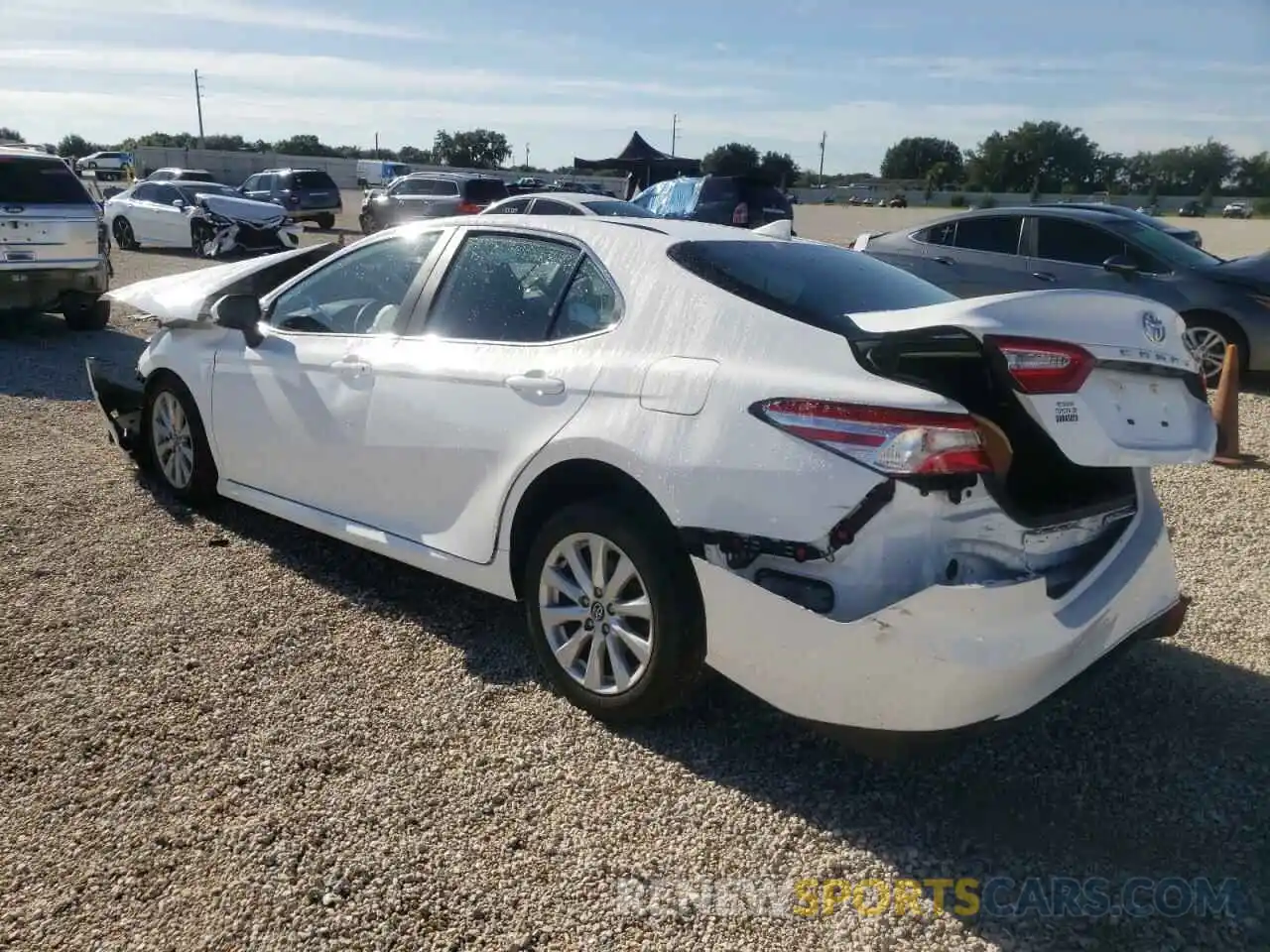 3 Photograph of a damaged car 4T1C11AK2LU874228 TOYOTA CAMRY 2020