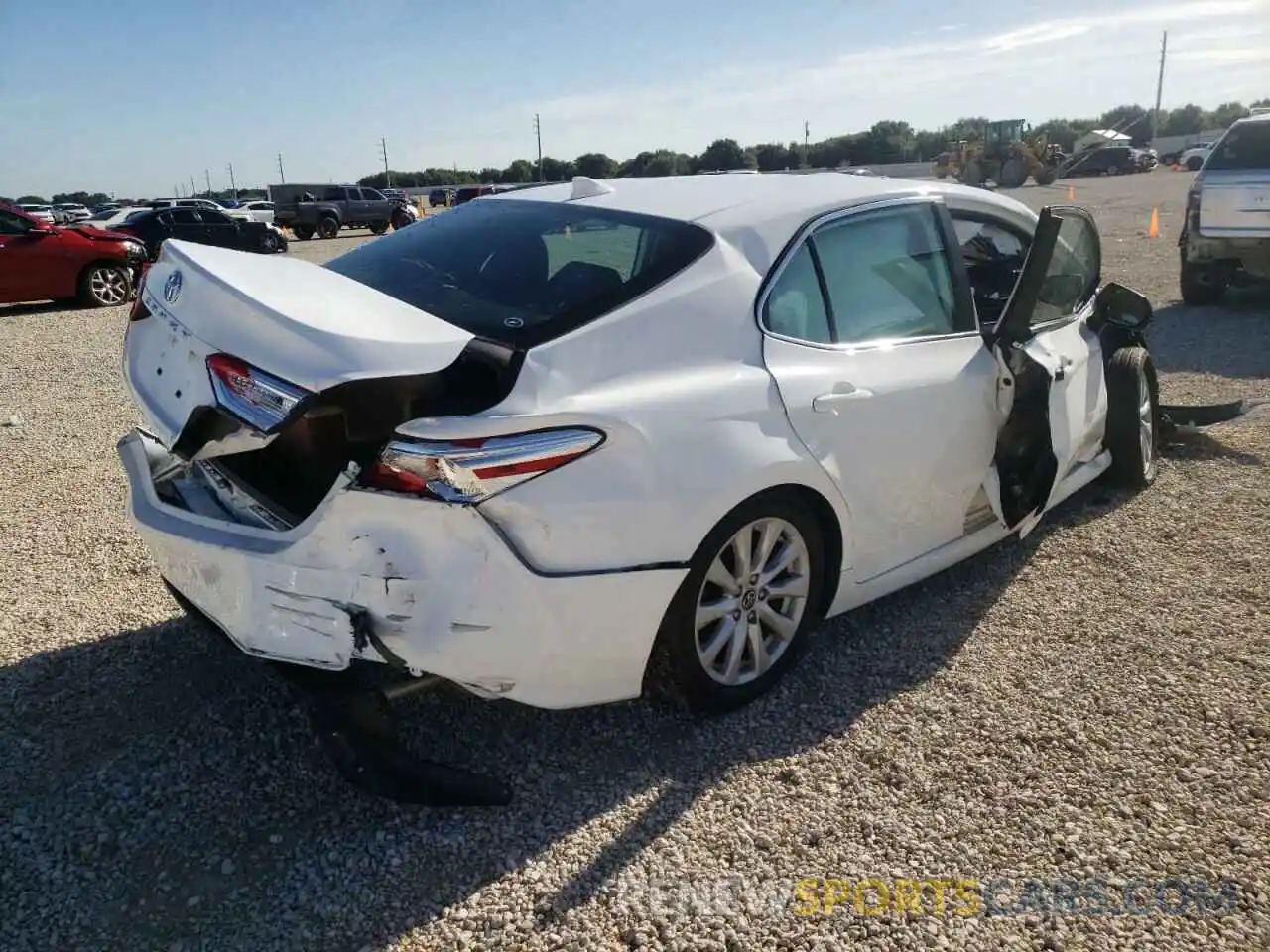 4 Photograph of a damaged car 4T1C11AK2LU874228 TOYOTA CAMRY 2020