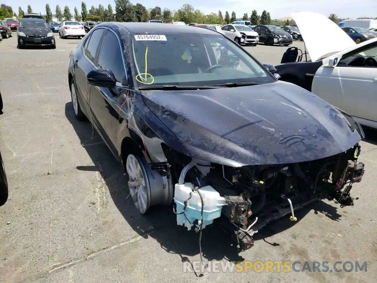 1 Photograph of a damaged car 4T1C11AK2LU889134 TOYOTA CAMRY 2020