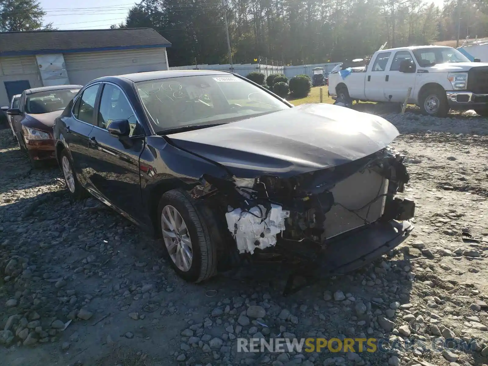 1 Photograph of a damaged car 4T1C11AK2LU889456 TOYOTA CAMRY 2020