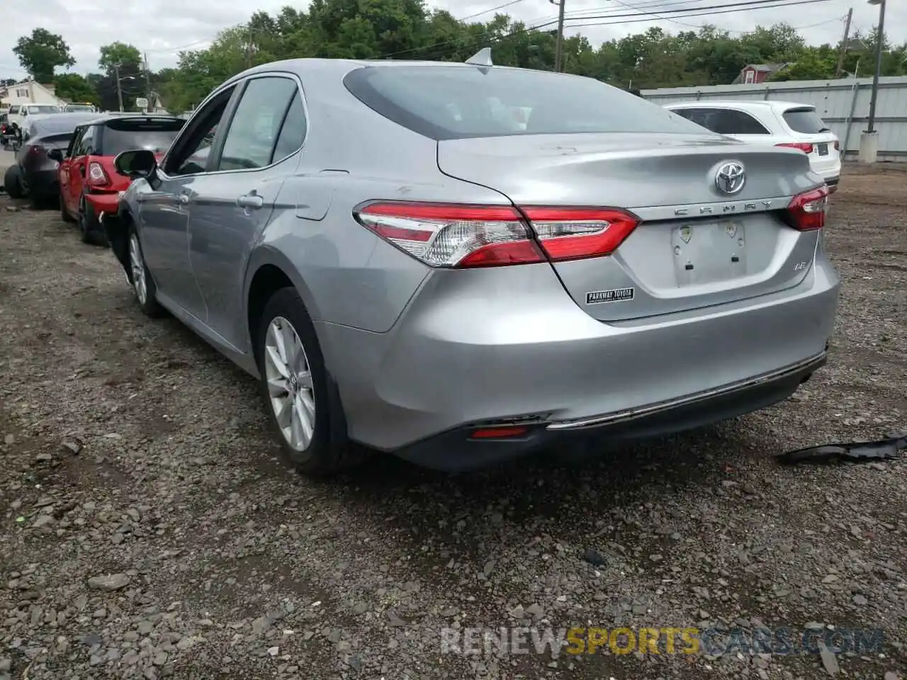 3 Photograph of a damaged car 4T1C11AK2LU896746 TOYOTA CAMRY 2020