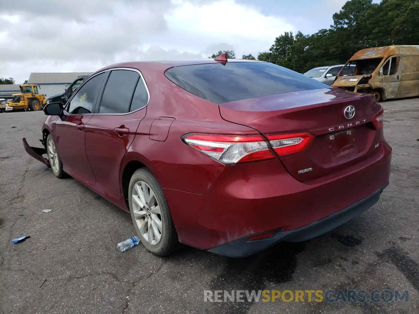 3 Photograph of a damaged car 4T1C11AK2LU896763 TOYOTA CAMRY 2020