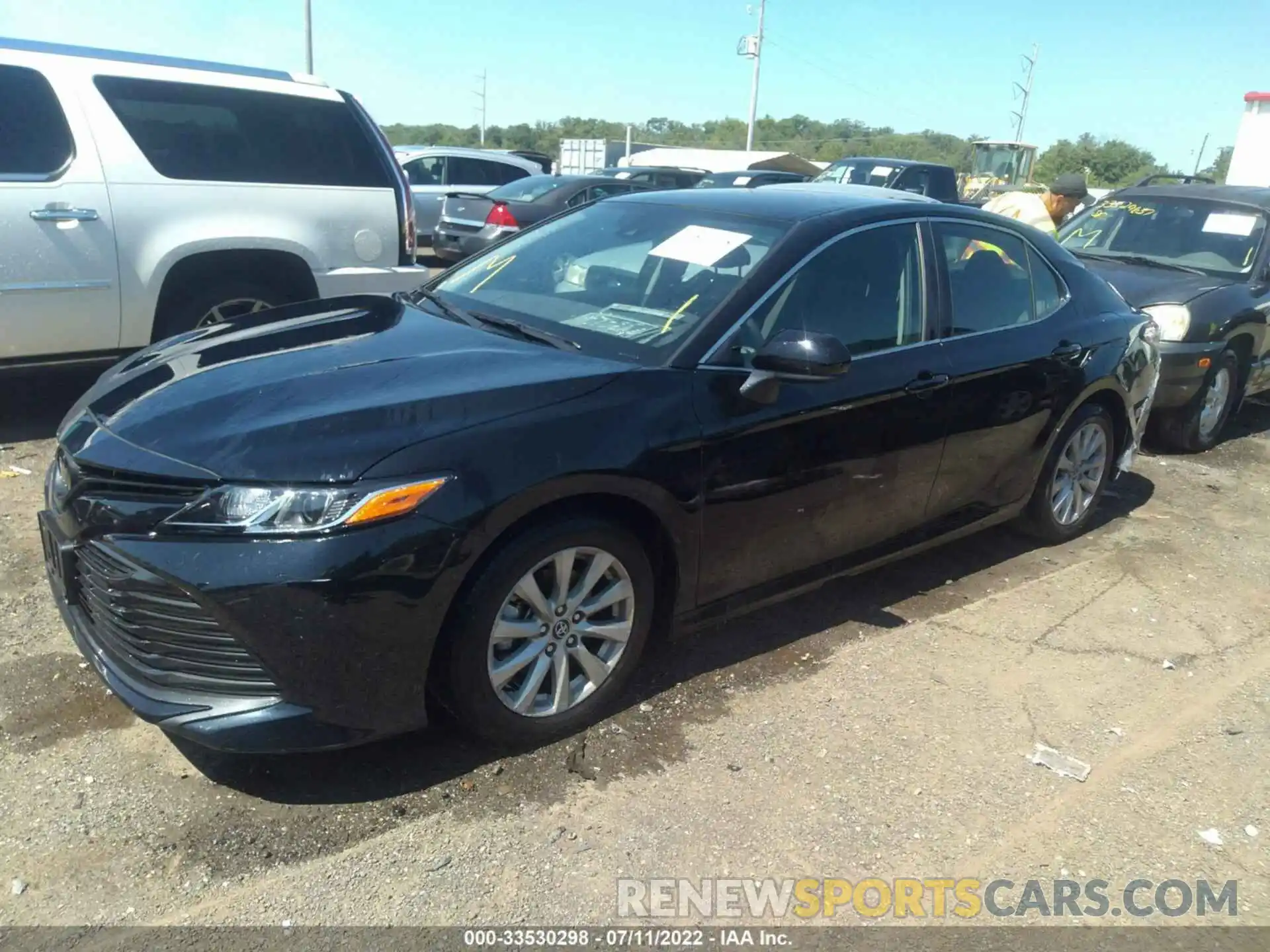 2 Photograph of a damaged car 4T1C11AK2LU896830 TOYOTA CAMRY 2020