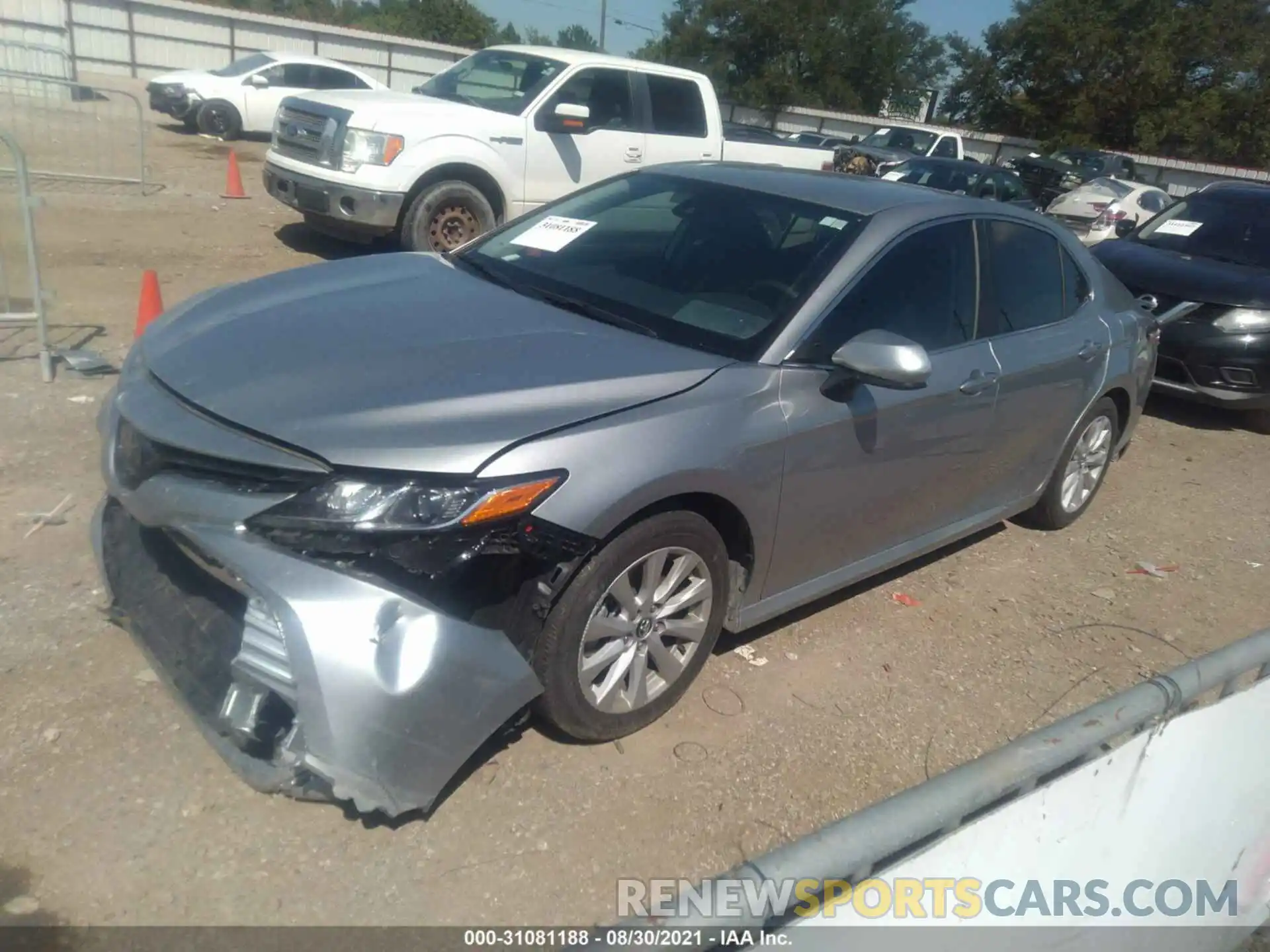 2 Photograph of a damaged car 4T1C11AK2LU908524 TOYOTA CAMRY 2020