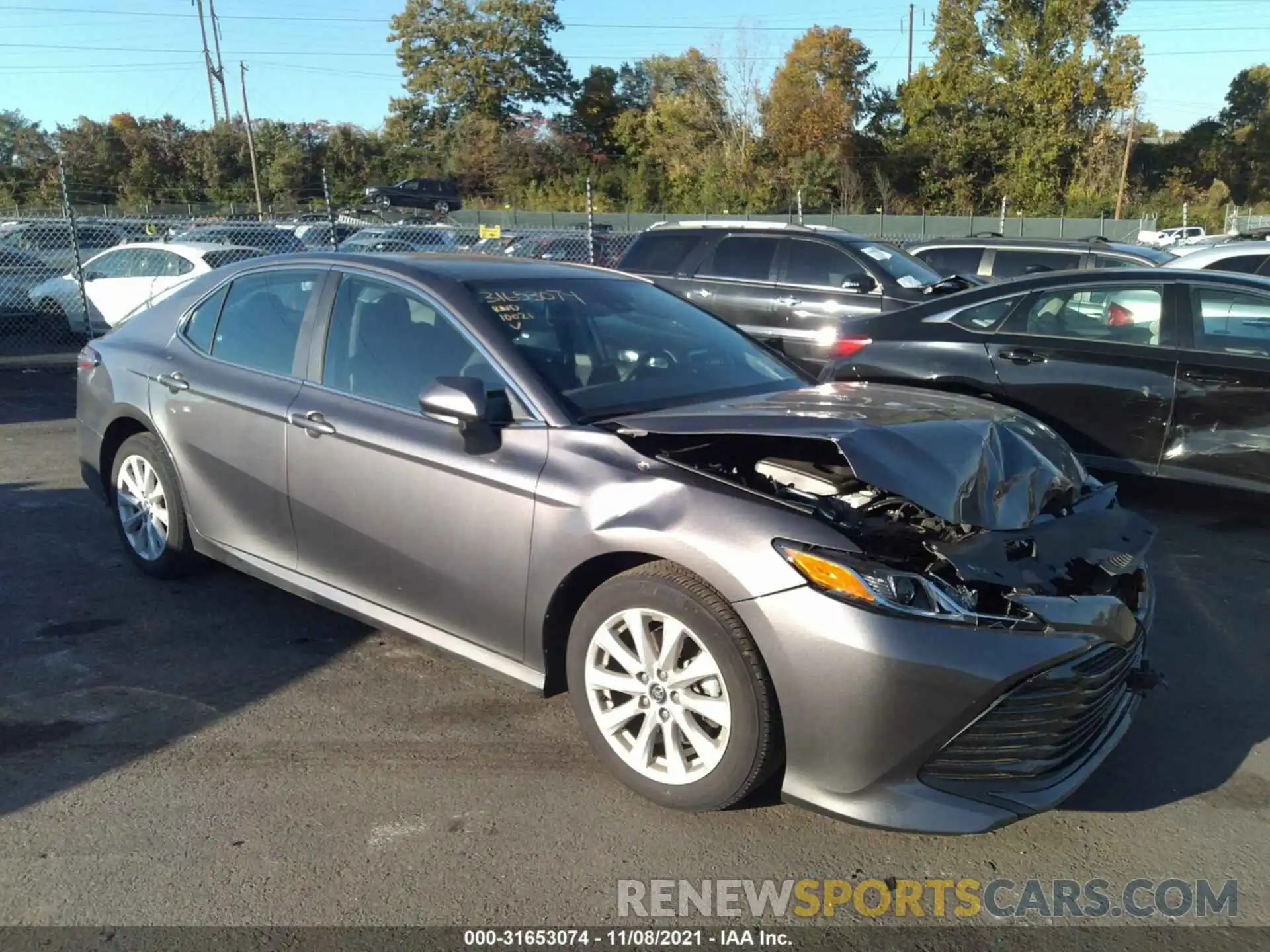 1 Photograph of a damaged car 4T1C11AK2LU912640 TOYOTA CAMRY 2020