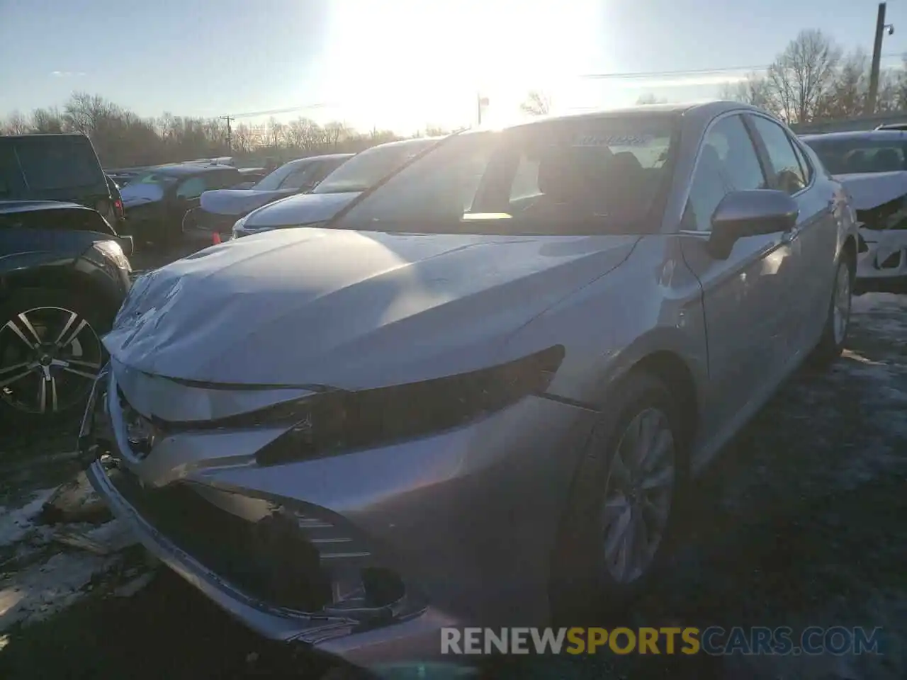 2 Photograph of a damaged car 4T1C11AK2LU929311 TOYOTA CAMRY 2020