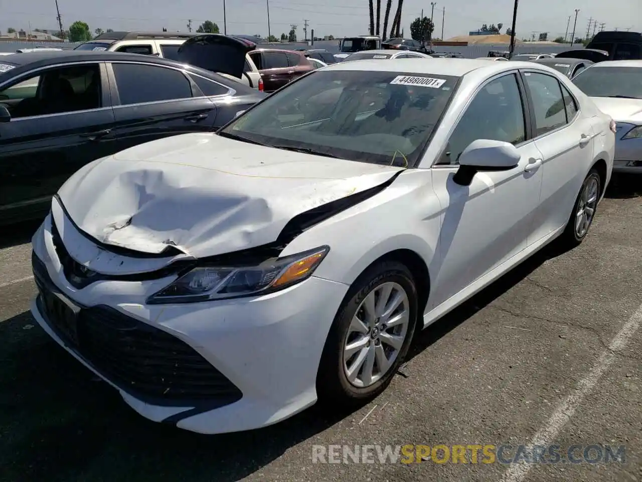 2 Photograph of a damaged car 4T1C11AK2LU930152 TOYOTA CAMRY 2020