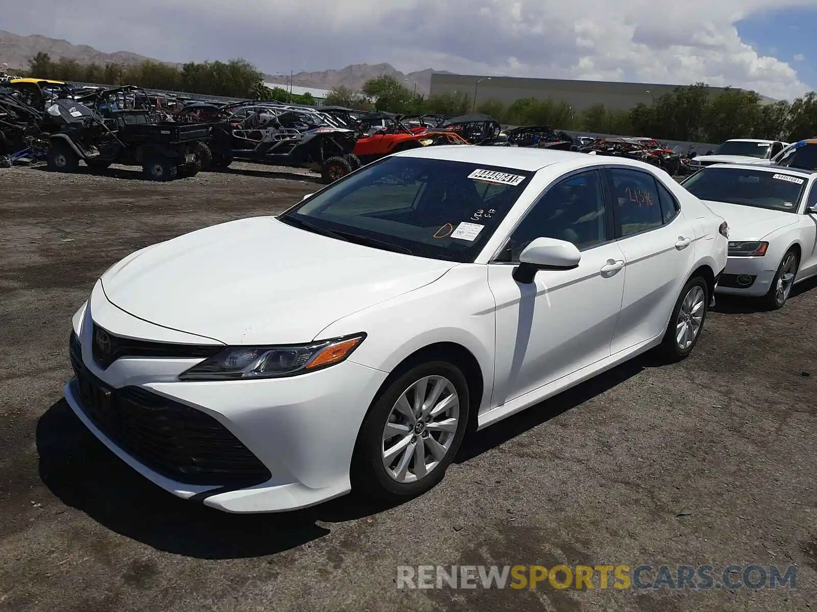 2 Photograph of a damaged car 4T1C11AK2LU930510 TOYOTA CAMRY 2020