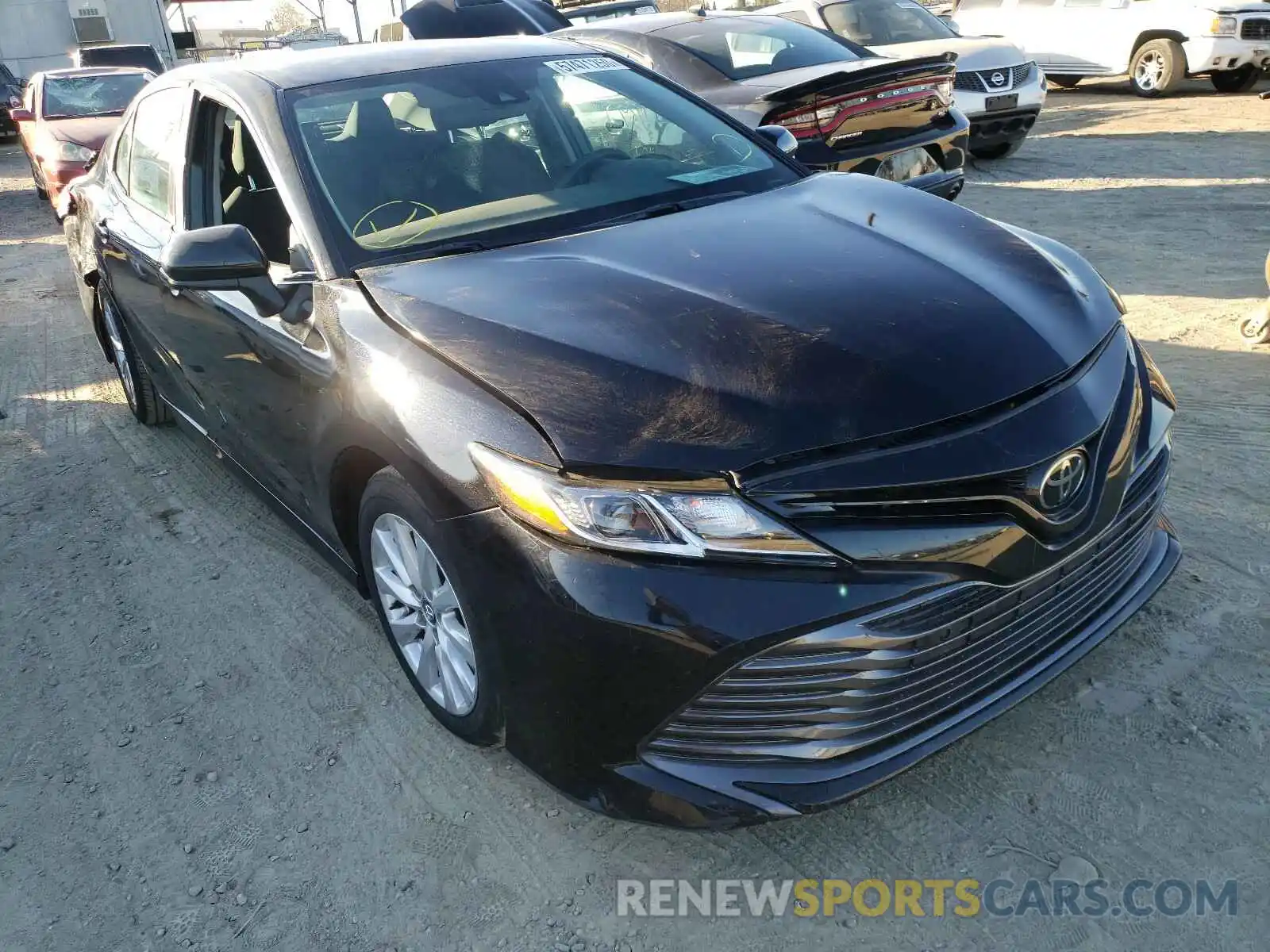 1 Photograph of a damaged car 4T1C11AK2LU931592 TOYOTA CAMRY 2020