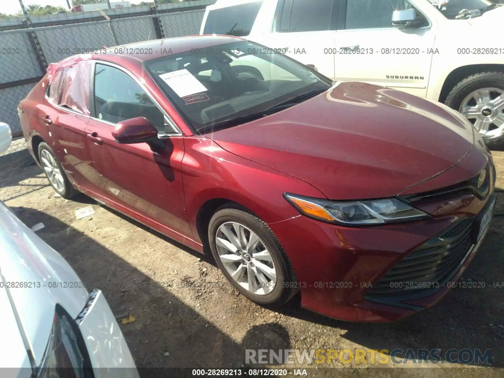 1 Photograph of a damaged car 4T1C11AK2LU938798 TOYOTA CAMRY 2020