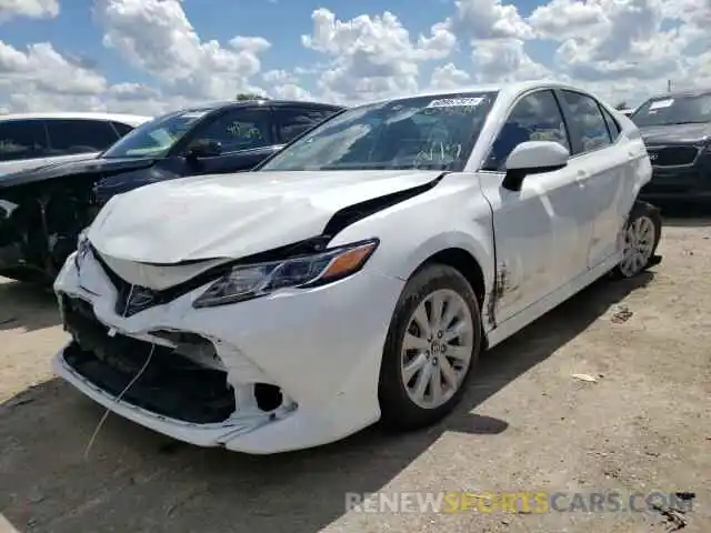 2 Photograph of a damaged car 4T1C11AK2LU949607 TOYOTA CAMRY 2020