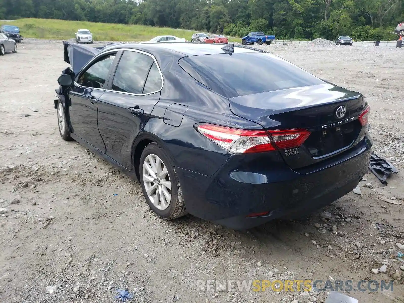 3 Photograph of a damaged car 4T1C11AK2LU953902 TOYOTA CAMRY 2020